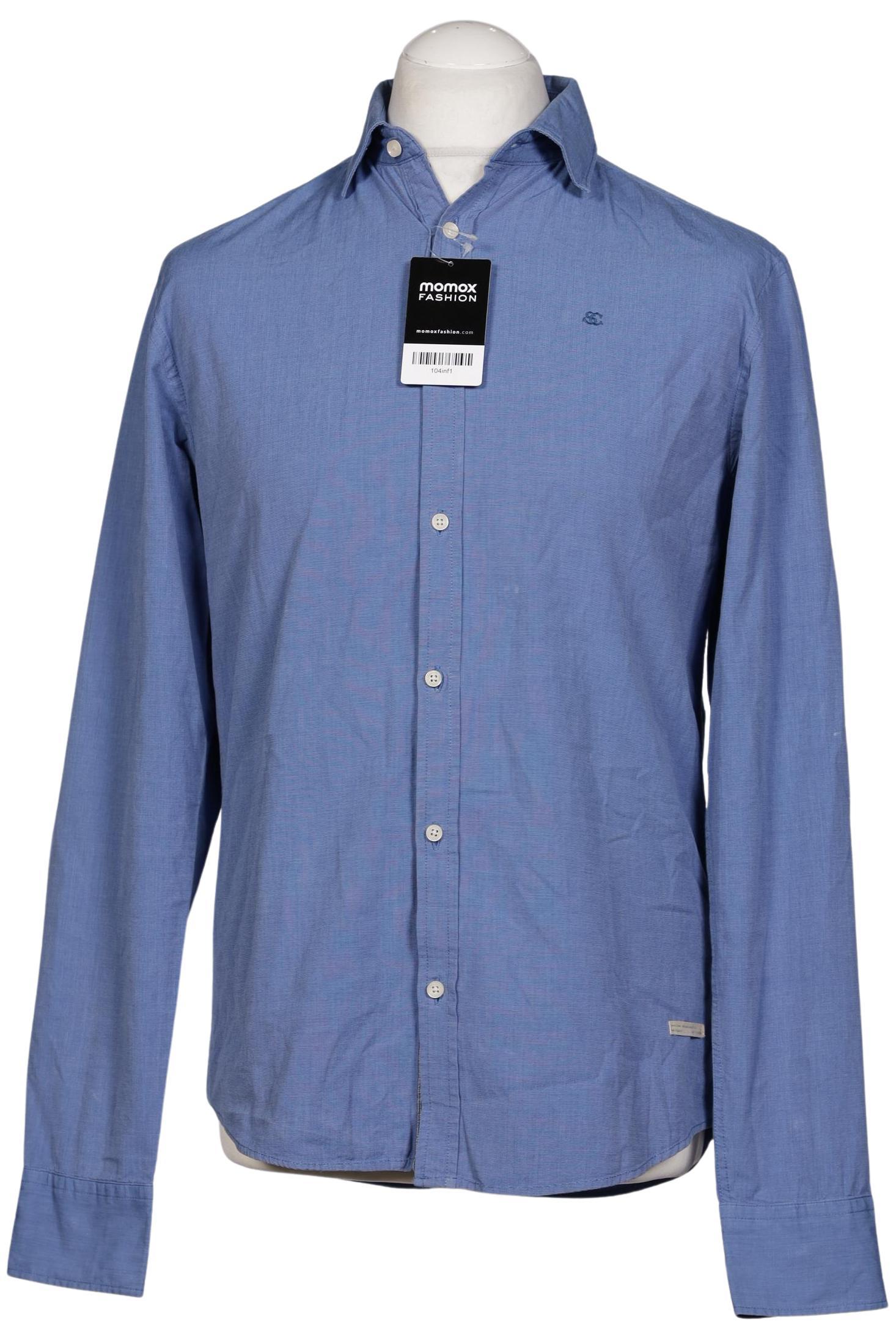 

Scotch & Soda Herren Hemd, blau, Gr. 48