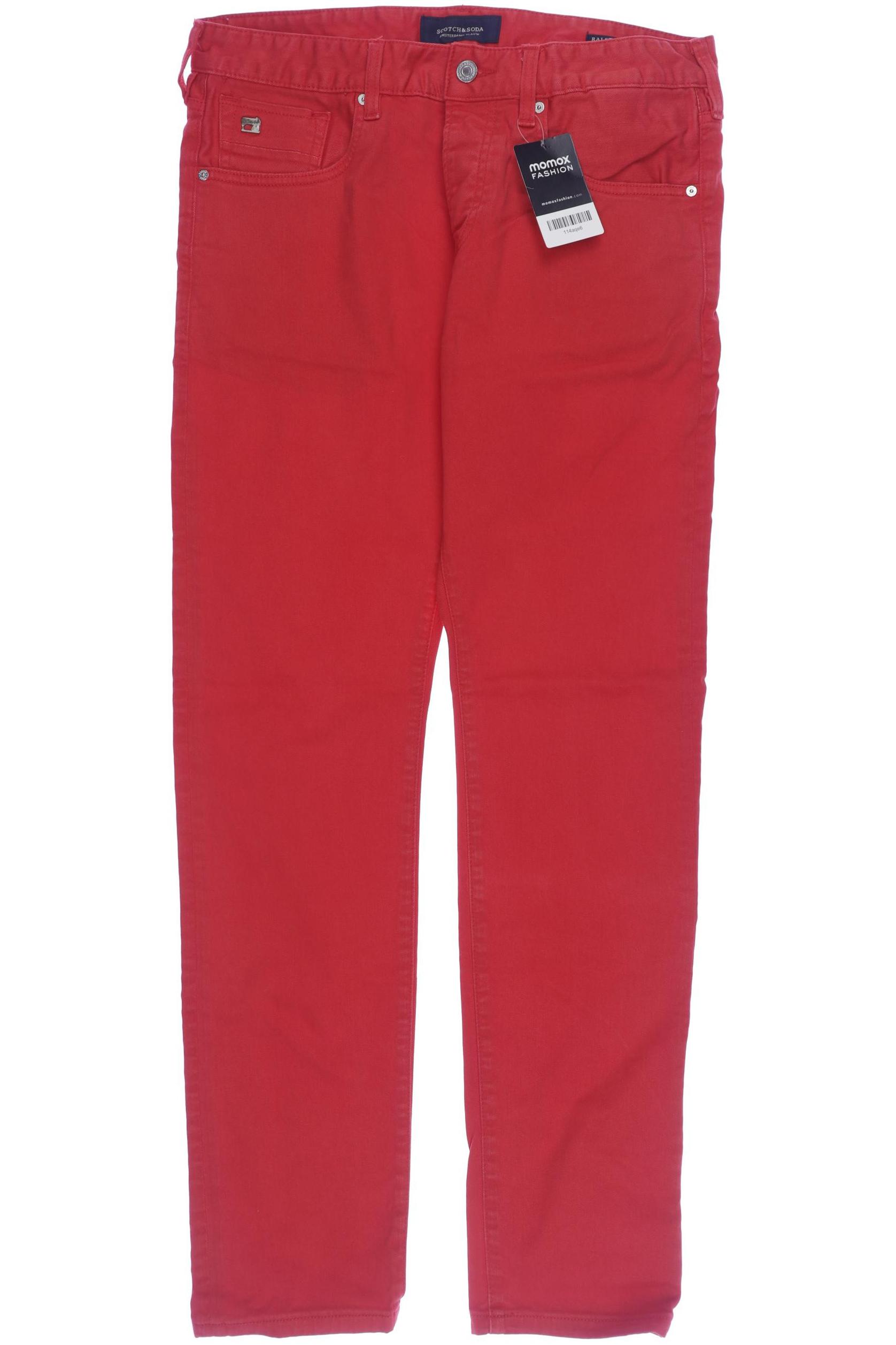 

Scotch & Soda Herren Jeans, rot, Gr. 32