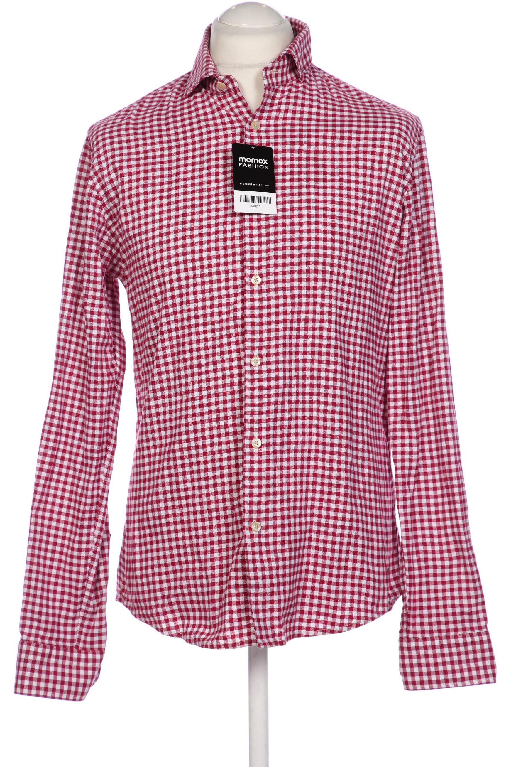 

Scotch & Soda Herren Hemd, bordeaux, Gr. 52
