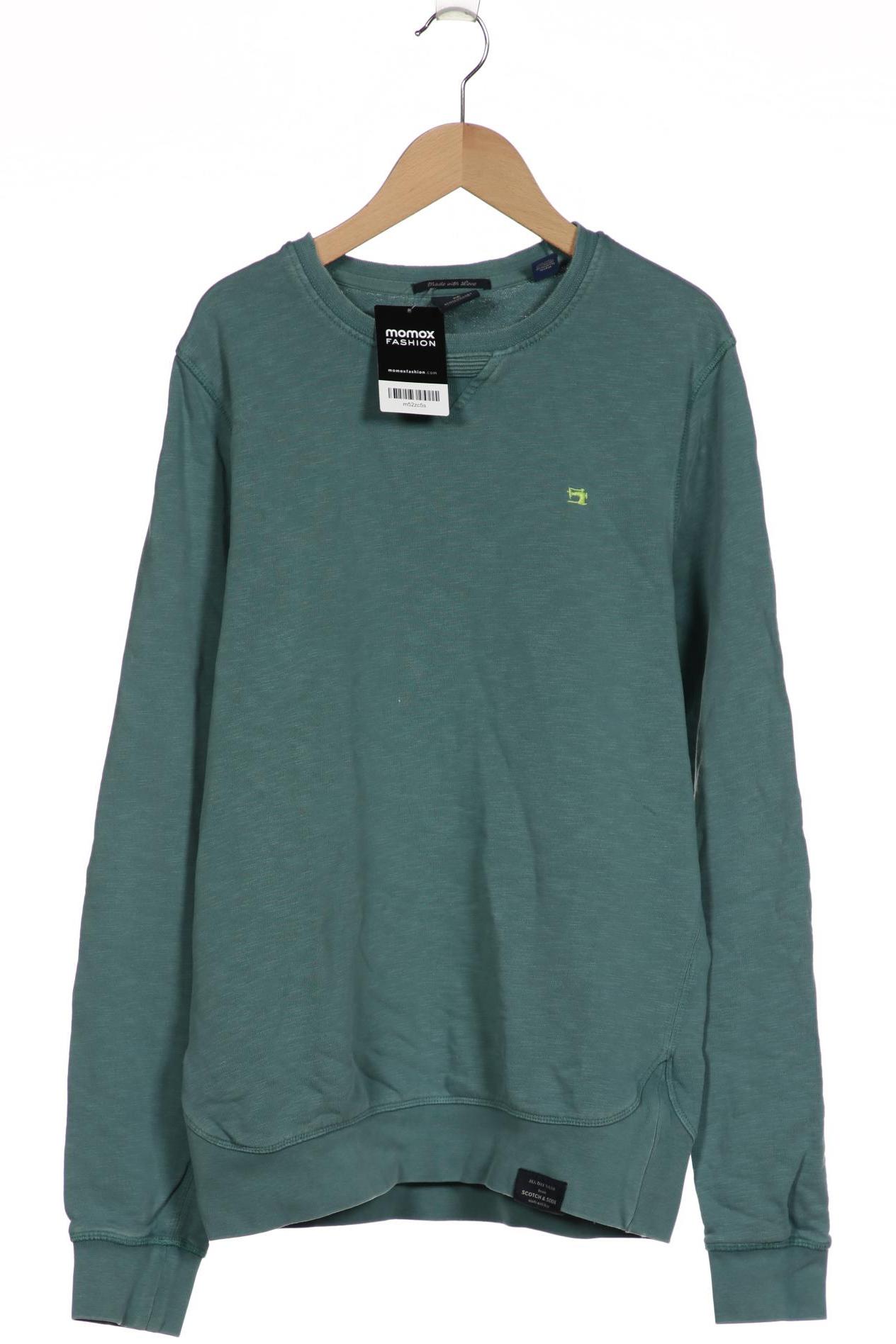 

Scotch & Soda Herren Sweatshirt, türkis, Gr. 48