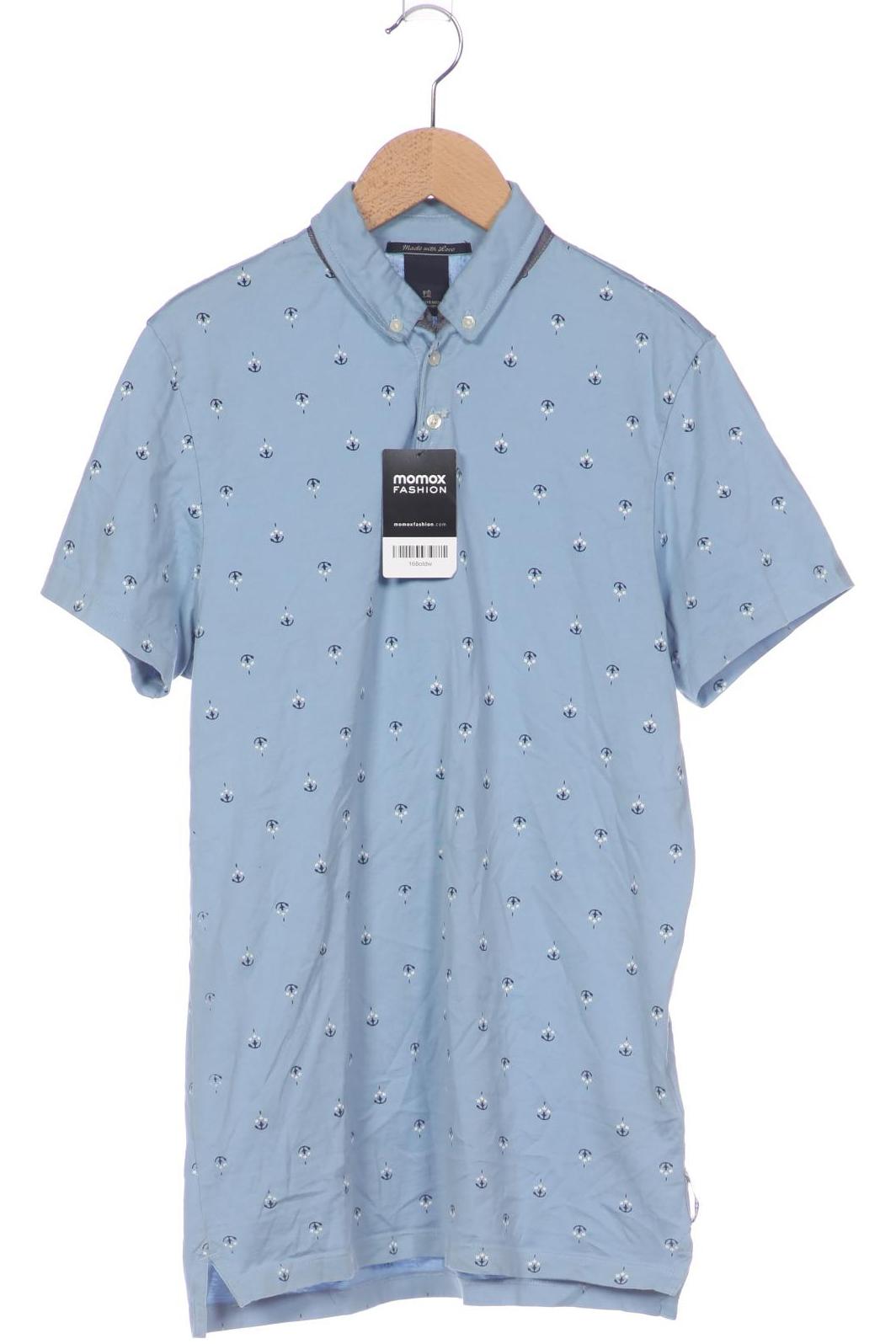 

Scotch & Soda Herren Poloshirt, blau, Gr. 48