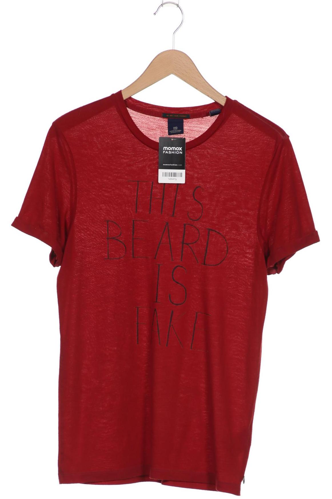 

Scotch & Soda Herren T-Shirt, rot