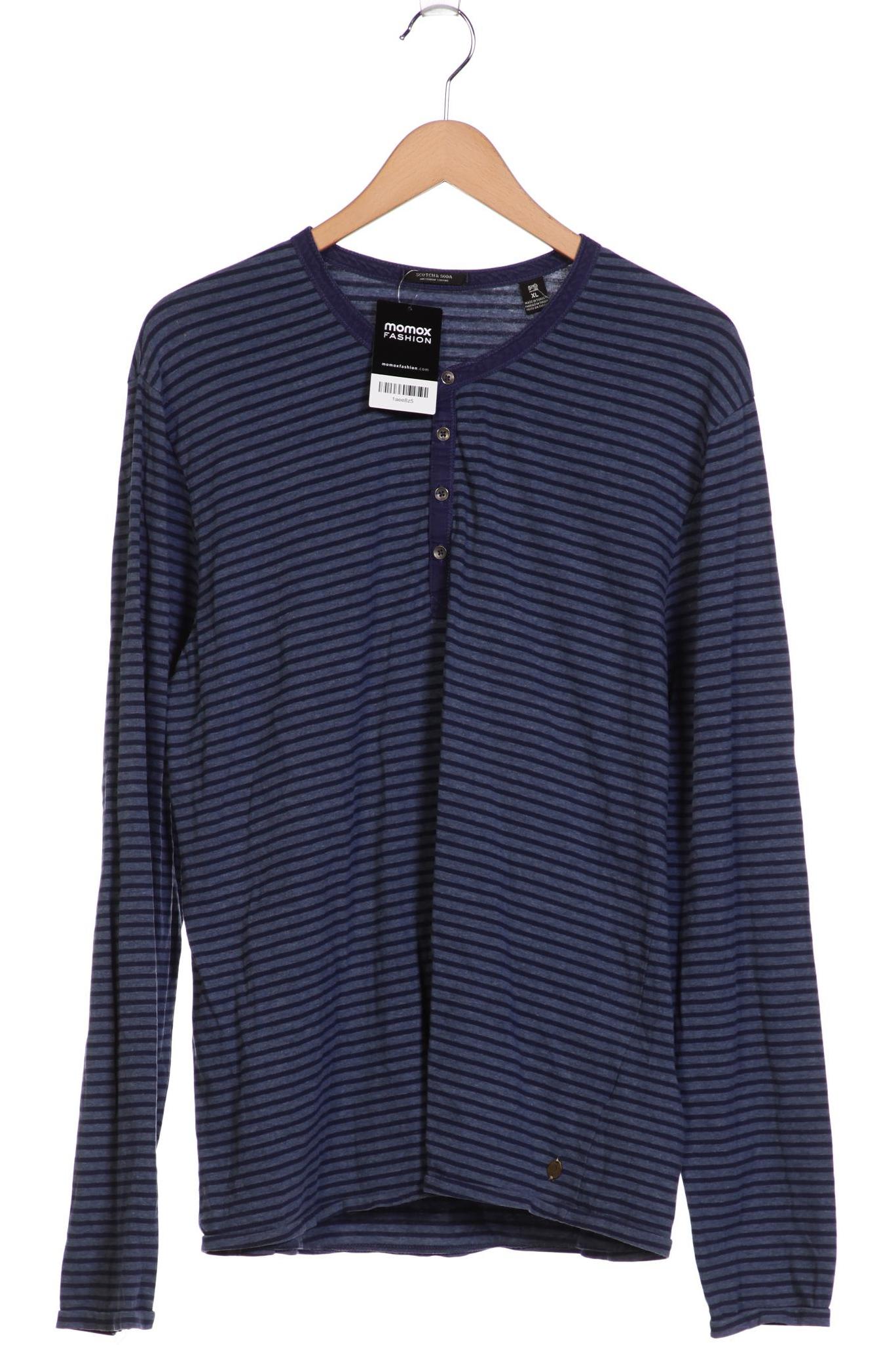 

Scotch & Soda Herren Langarmshirt, blau, Gr. 54