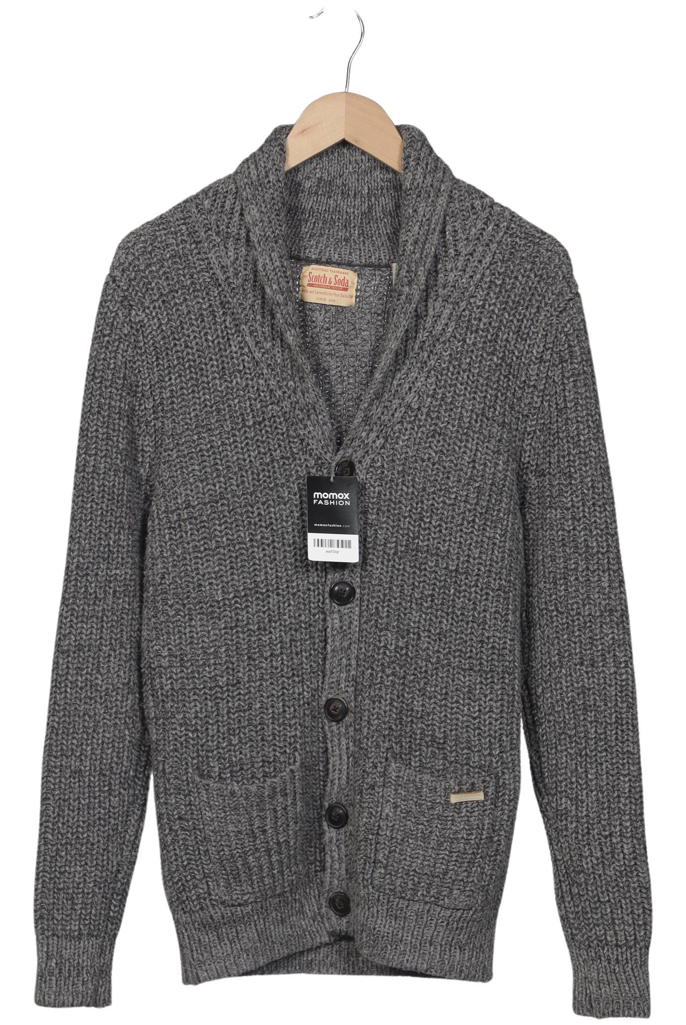

Scotch & Soda Herren Strickjacke, grau, Gr. 52