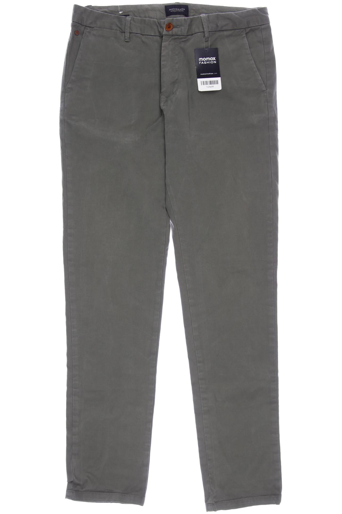 

Scotch & Soda Herren Stoffhose, grün