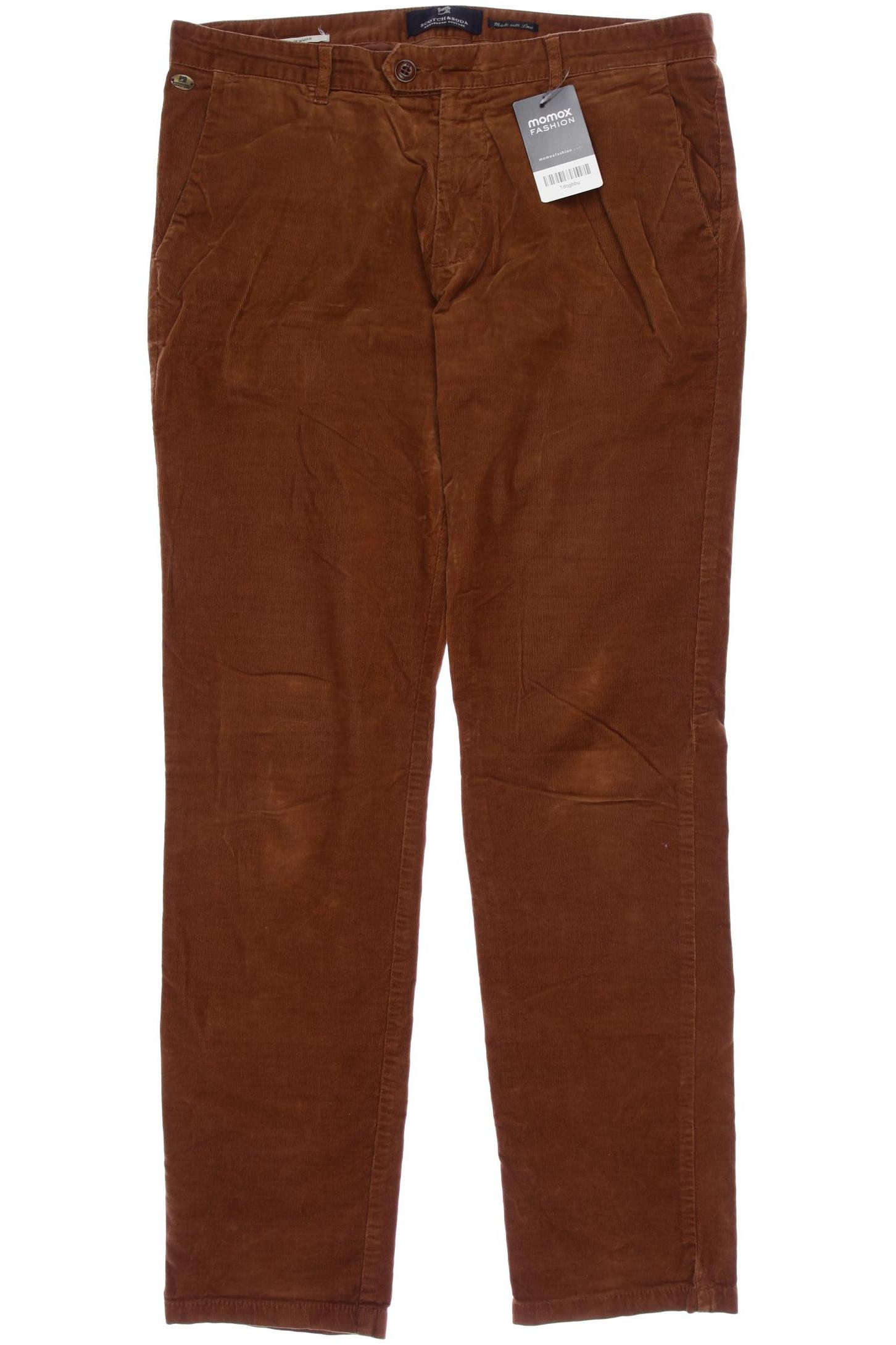 

Scotch & Soda Herren Stoffhose, braun, Gr. 32