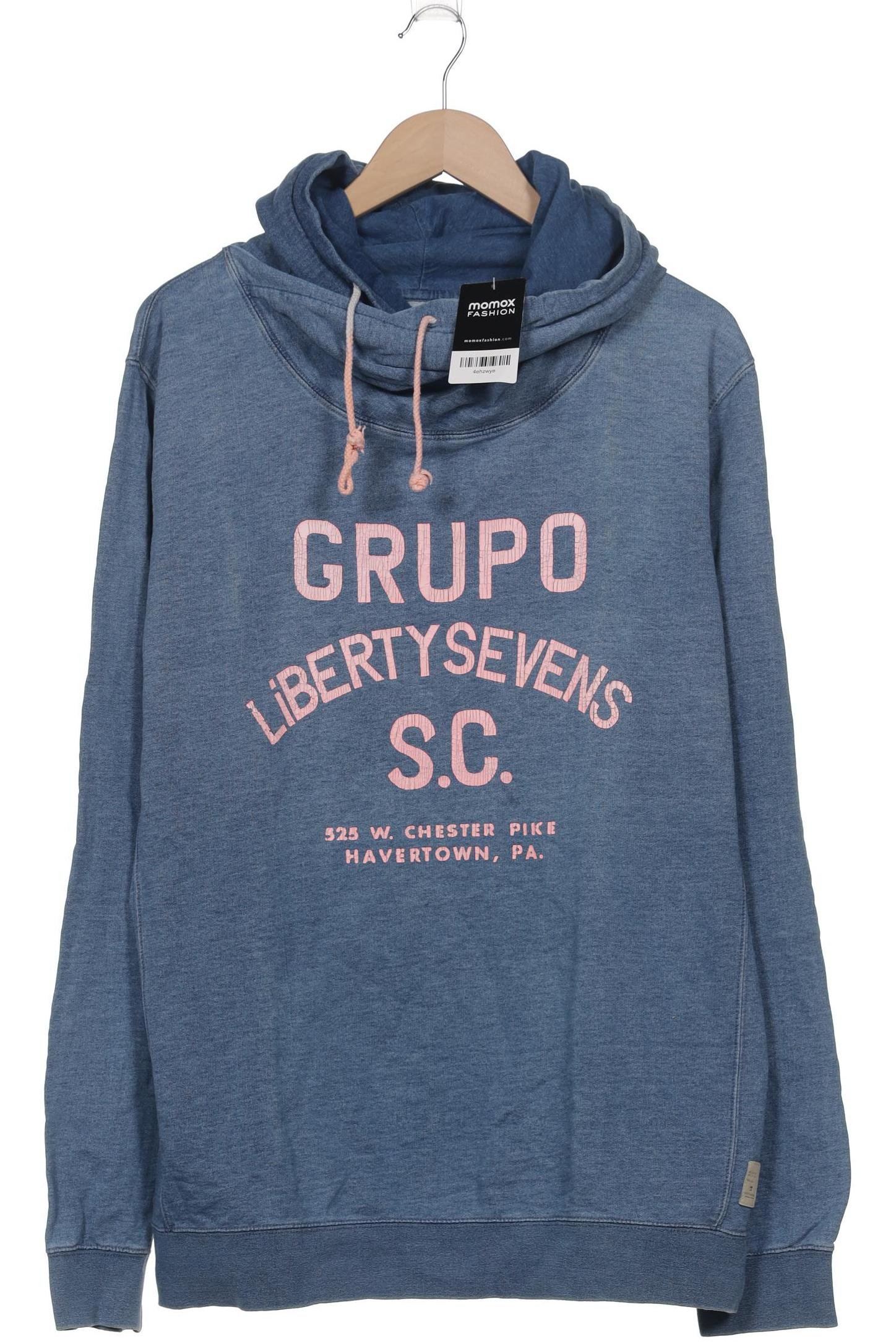 

Scotch & Soda Herren Kapuzenpullover, blau, Gr. 54