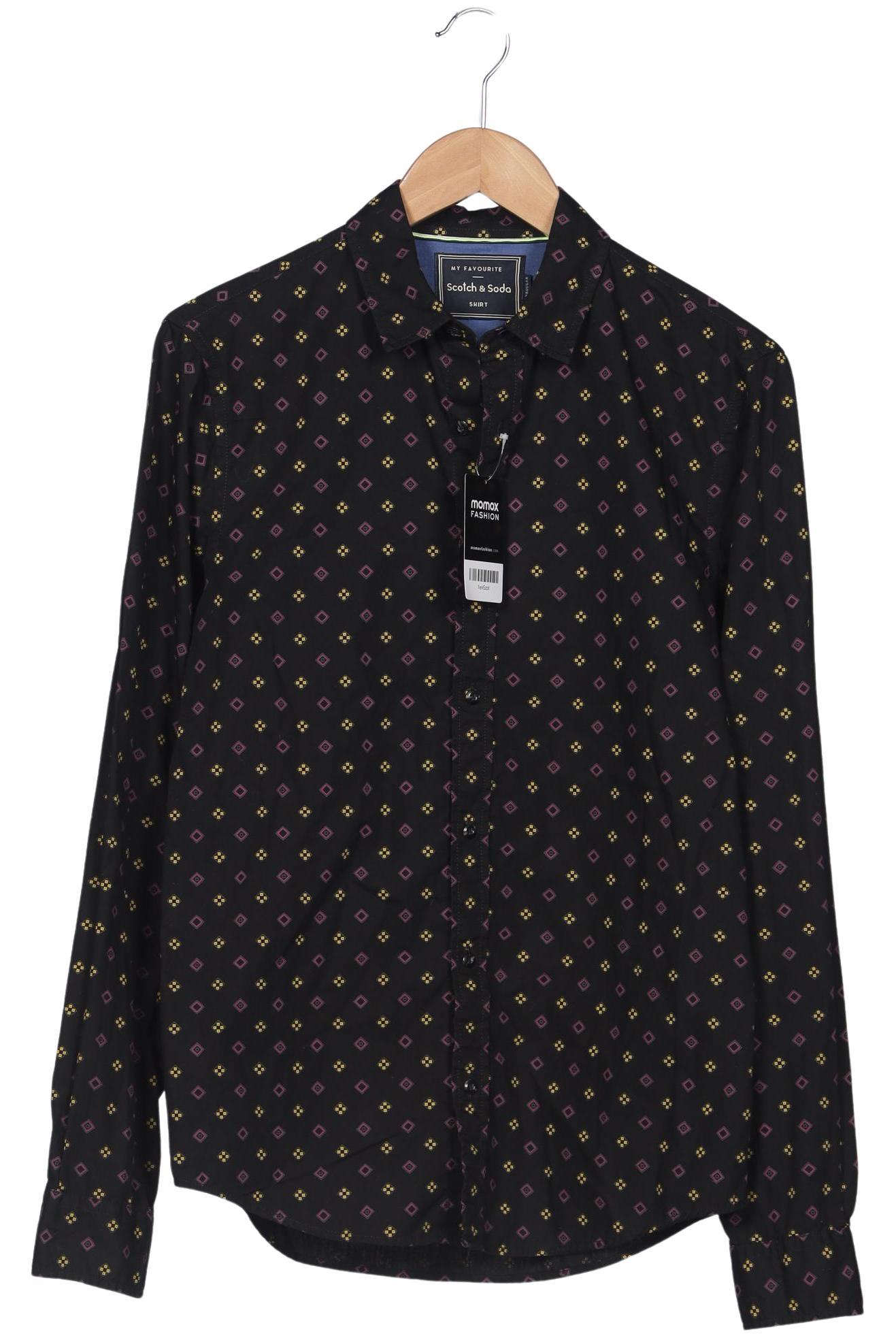 

Scotch & Soda Herren Hemd, schwarz, Gr. 46