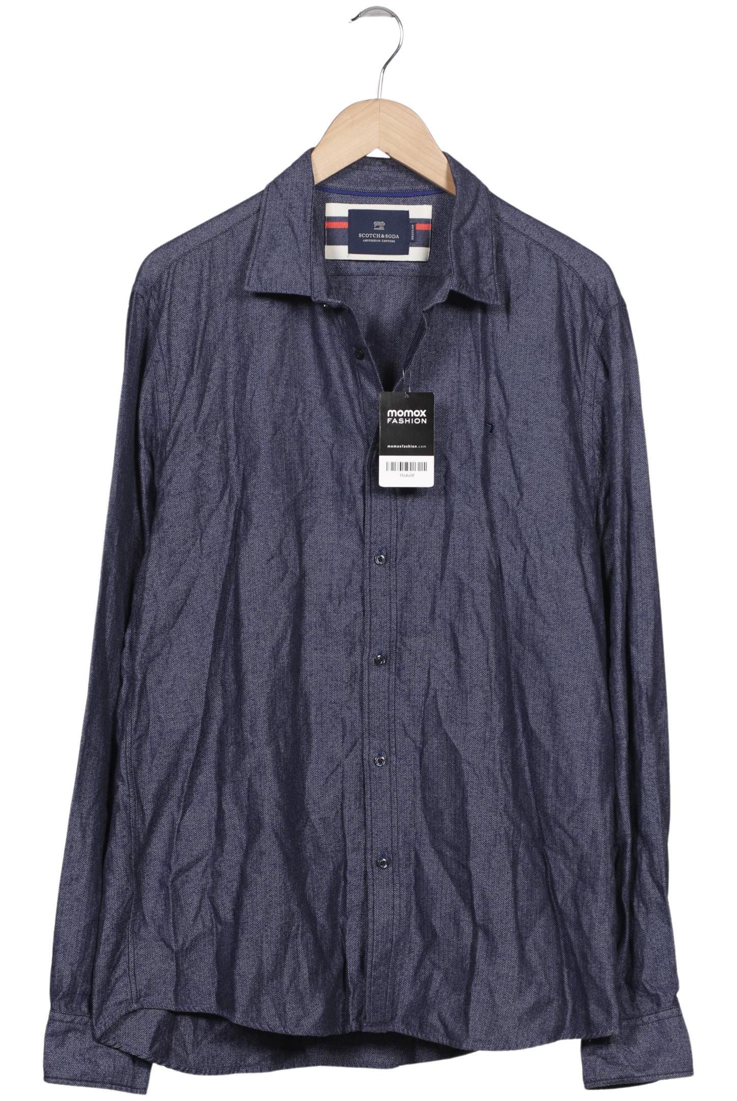 

Scotch & Soda Herren Hemd, marineblau, Gr. 56