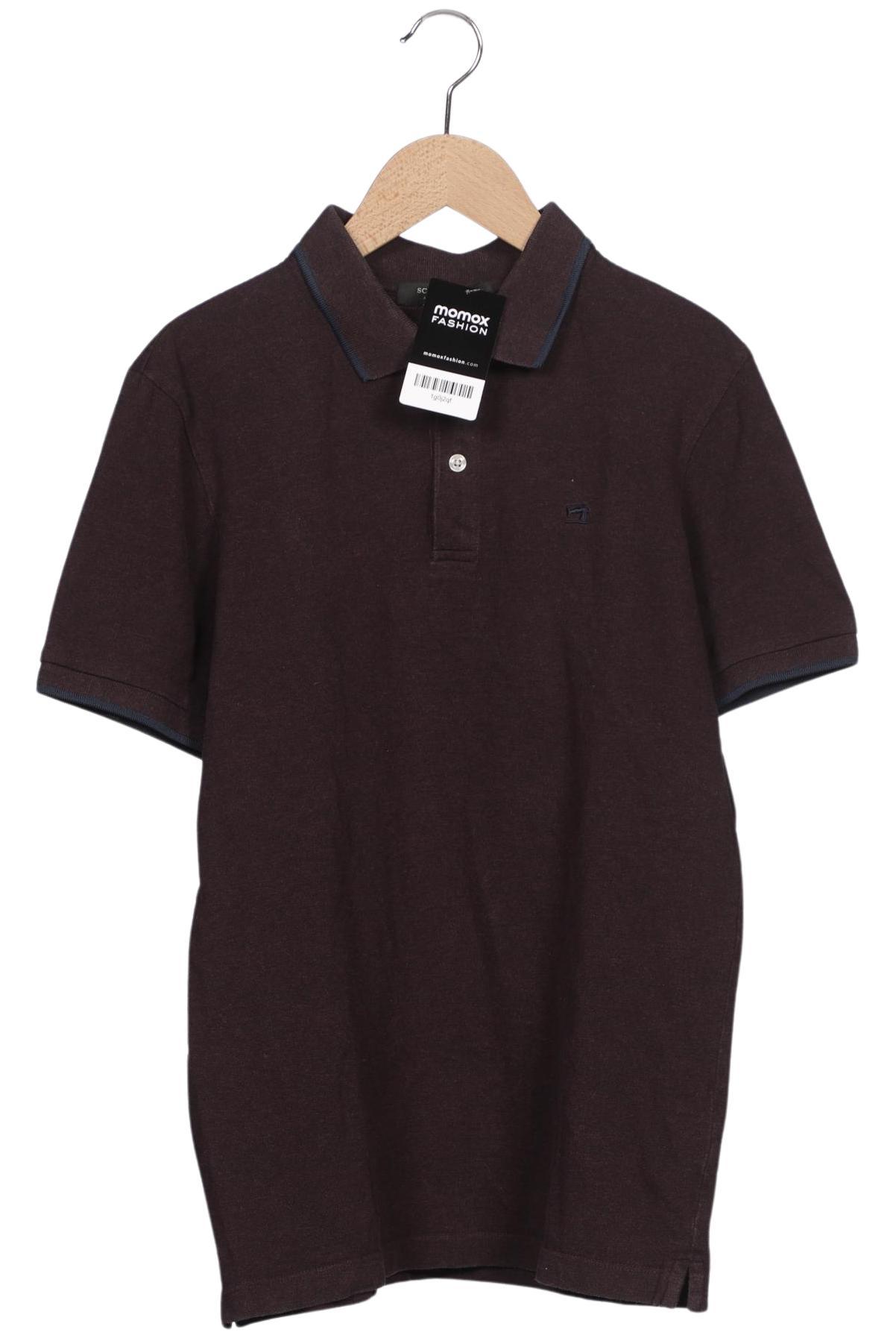 

Scotch & Soda Herren Poloshirt, bordeaux, Gr. 46