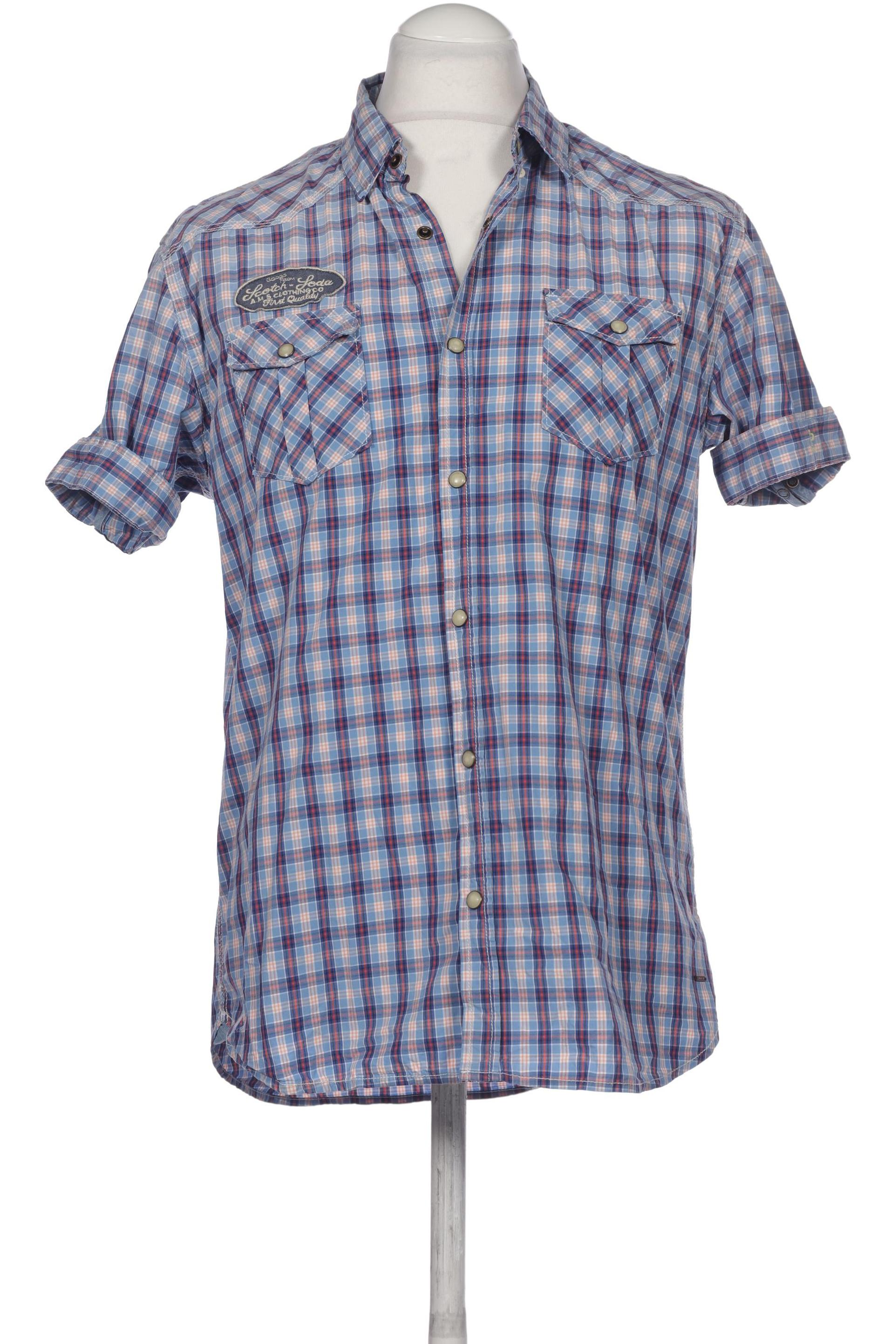 

Scotch & Soda Herren Hemd, blau, Gr. 52