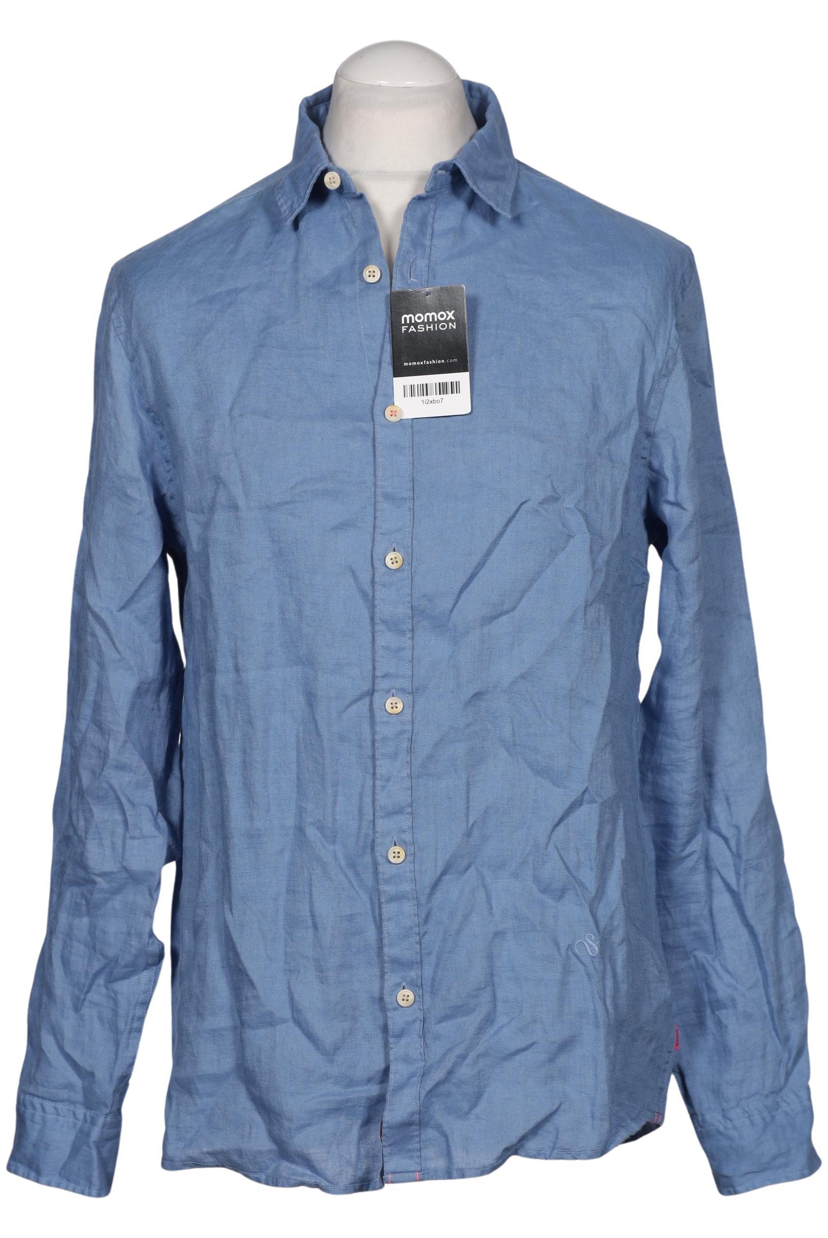 

Scotch & Soda Herren Hemd, blau, Gr. 48