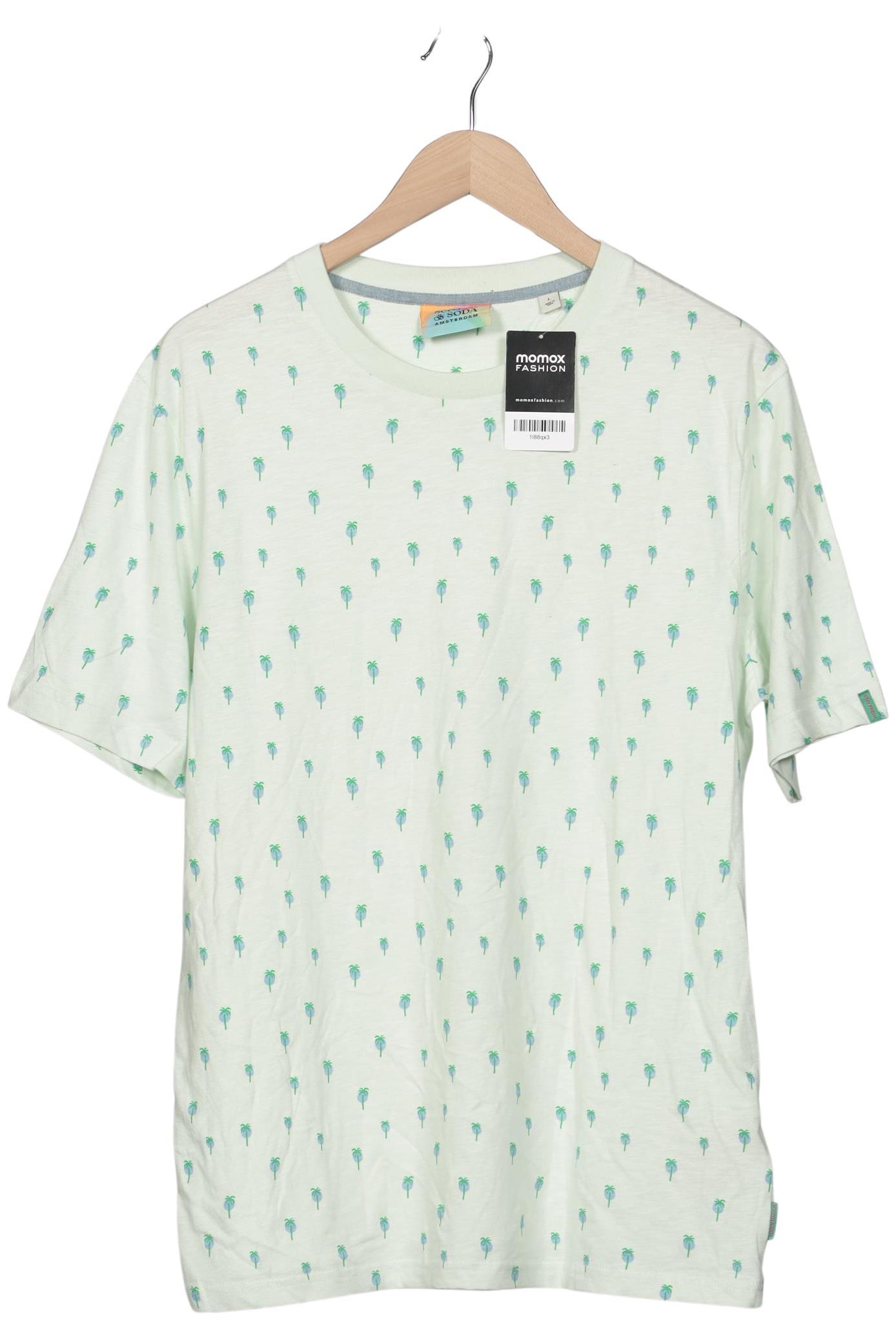 

Scotch & Soda Herren T-Shirt, hellgrün, Gr. 52
