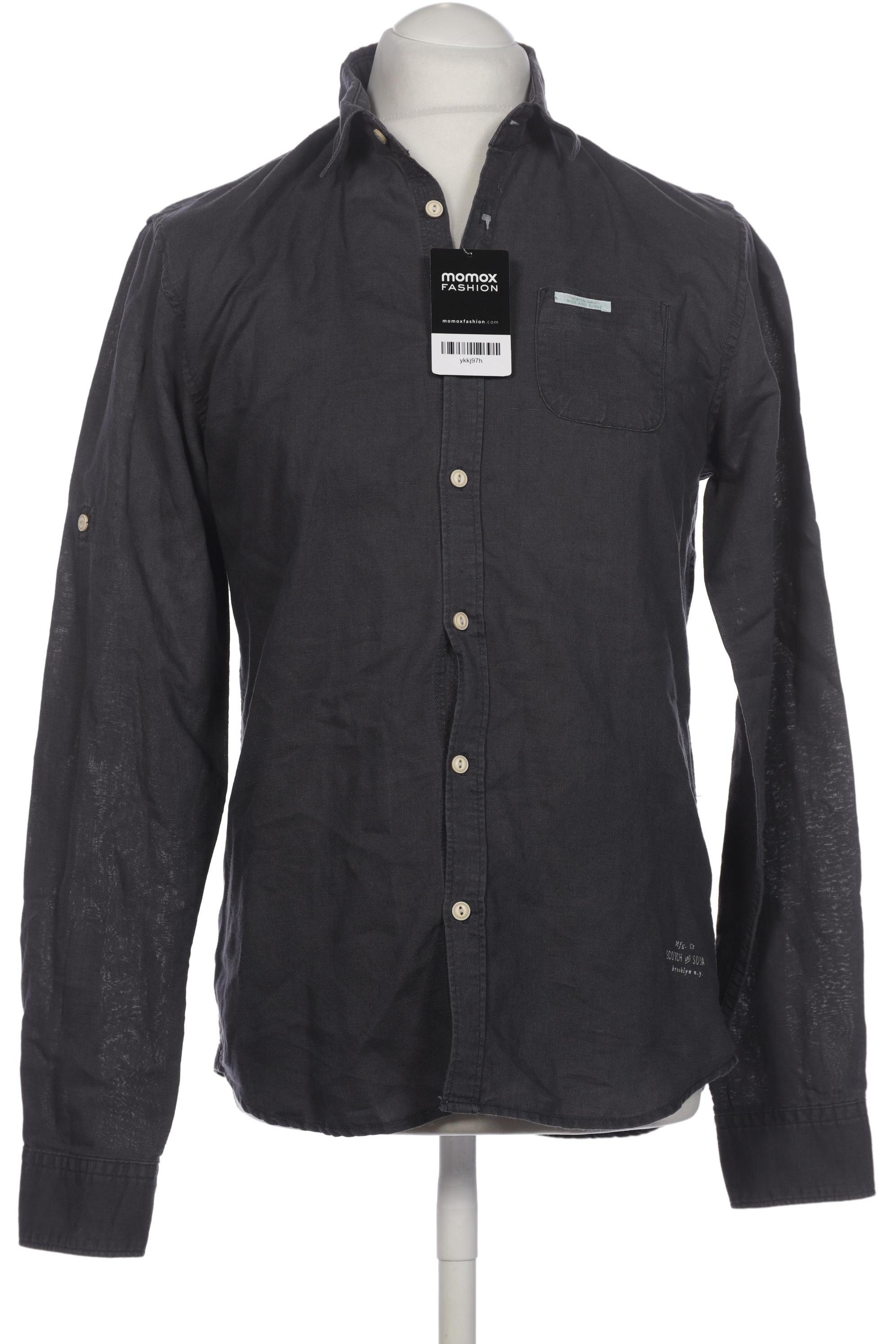 

Scotch & Soda Herren Hemd, grau, Gr. 48