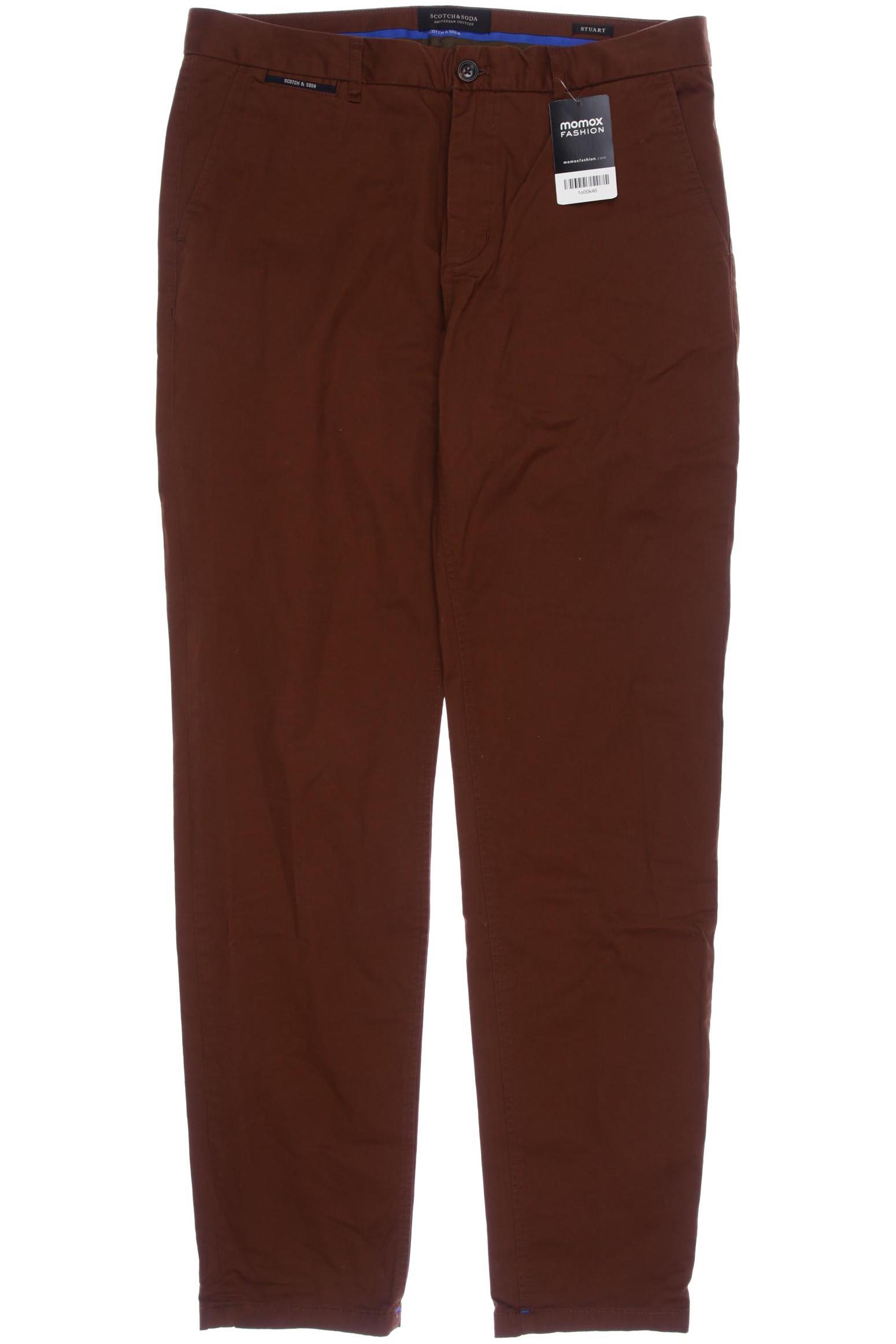 

Scotch & Soda Herren Stoffhose, braun, Gr. 33
