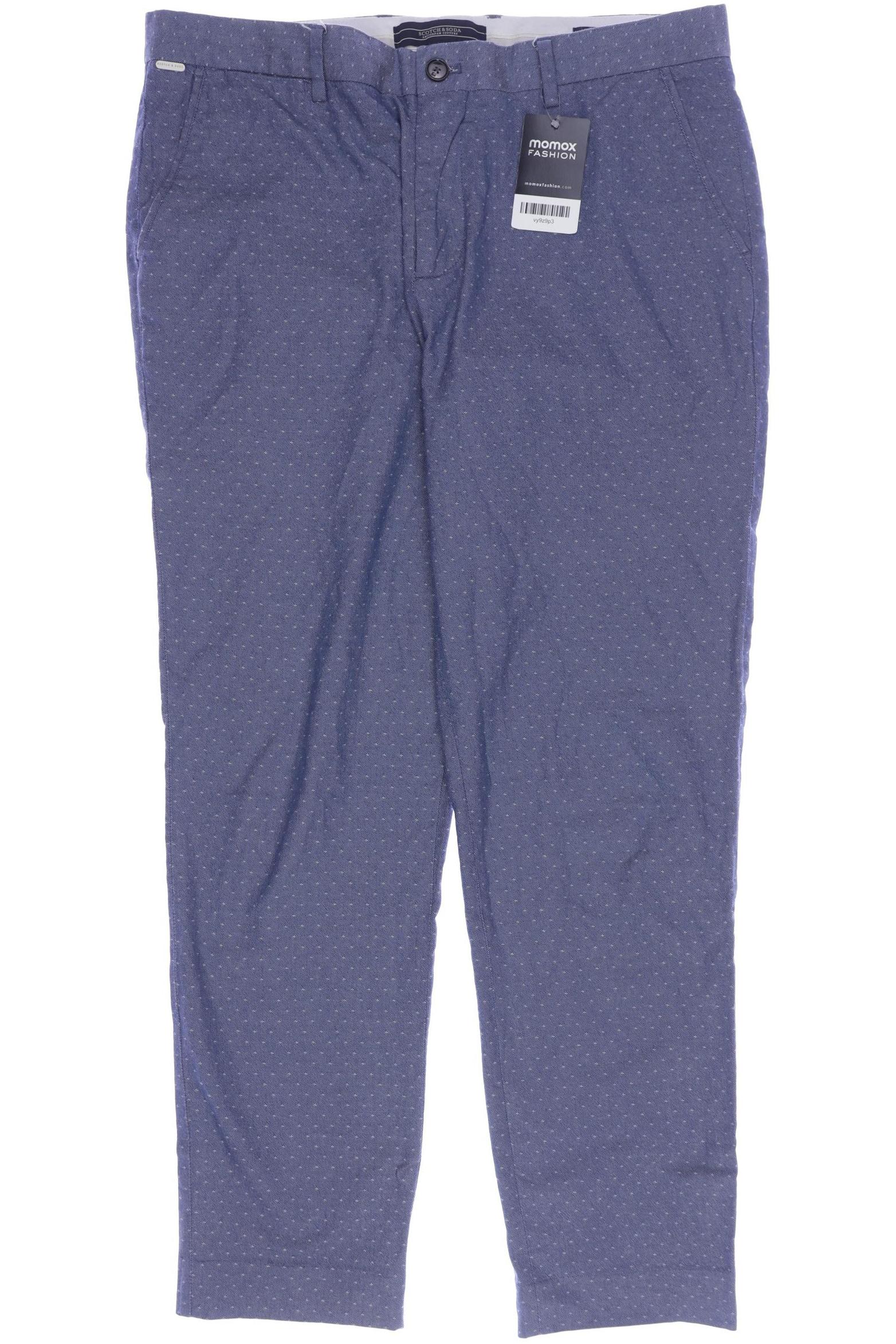 

Scotch & Soda Herren Stoffhose, blau, Gr. 34