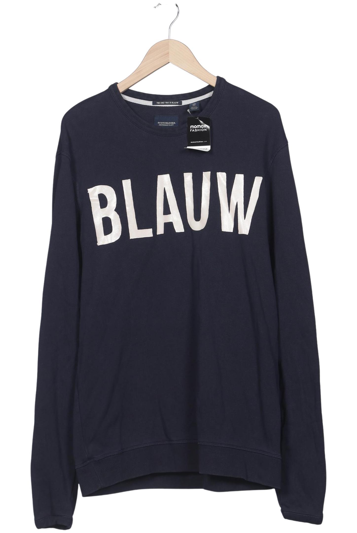 

Scotch & Soda Herren Sweatshirt, marineblau, Gr. 54