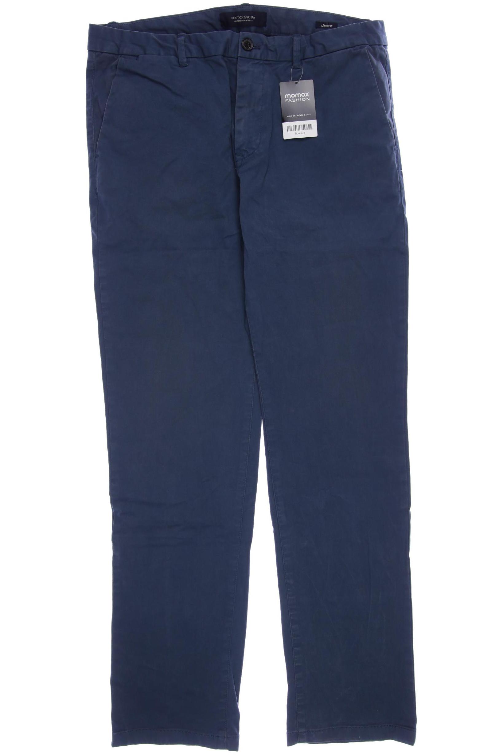 

Scotch & Soda Herren Stoffhose, blau