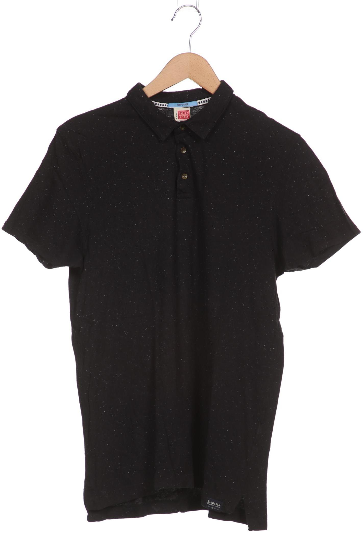 

Scotch & Soda Herren Poloshirt, schwarz, Gr. 52