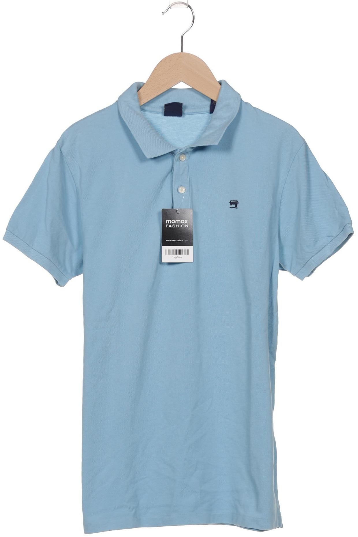 

Scotch & Soda Herren Poloshirt, blau, Gr. 46