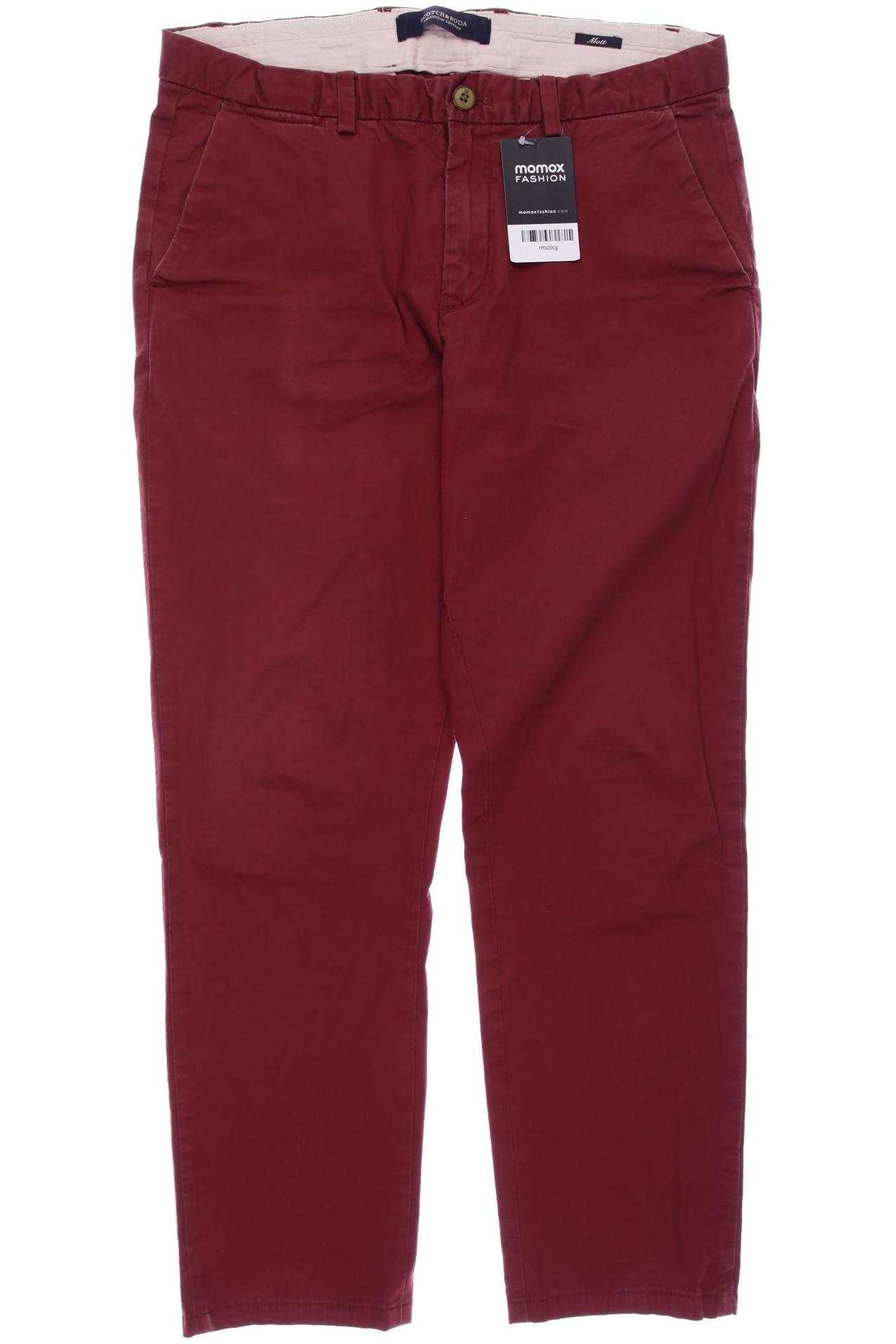 

Scotch & Soda Herren Stoffhose, rot, Gr. 31