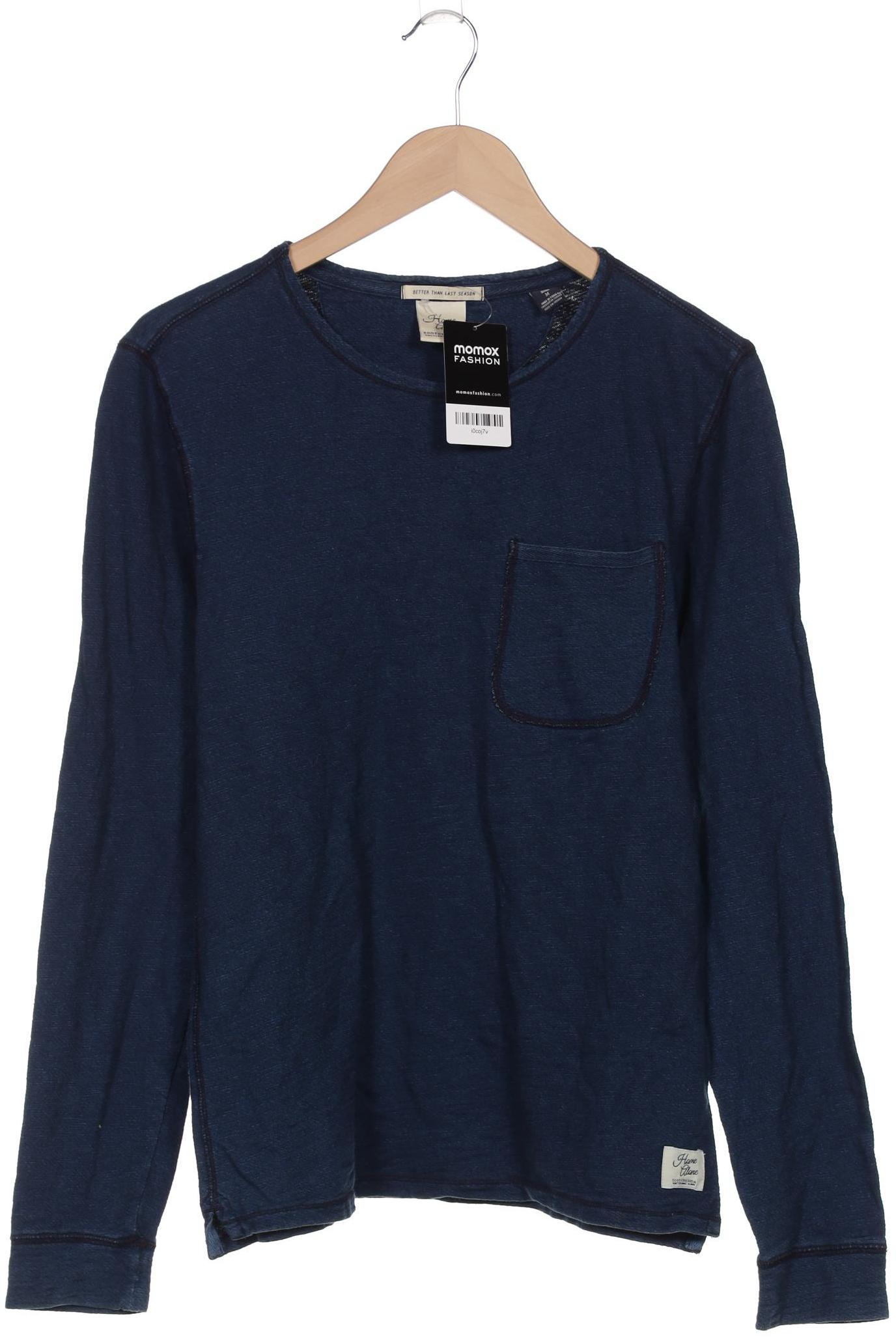 

Scotch & Soda Herren Langarmshirt, marineblau, Gr. 48