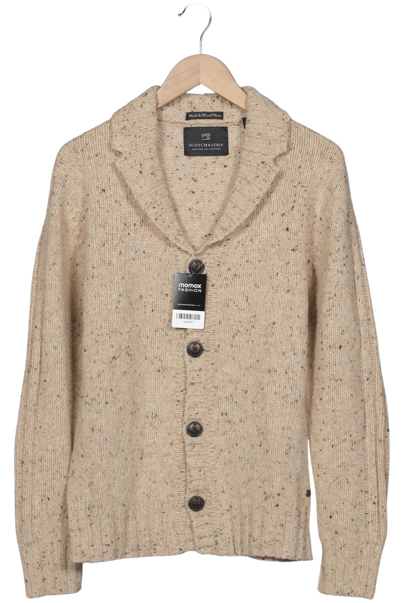 

Scotch & Soda Herren Strickjacke, beige, Gr. 48