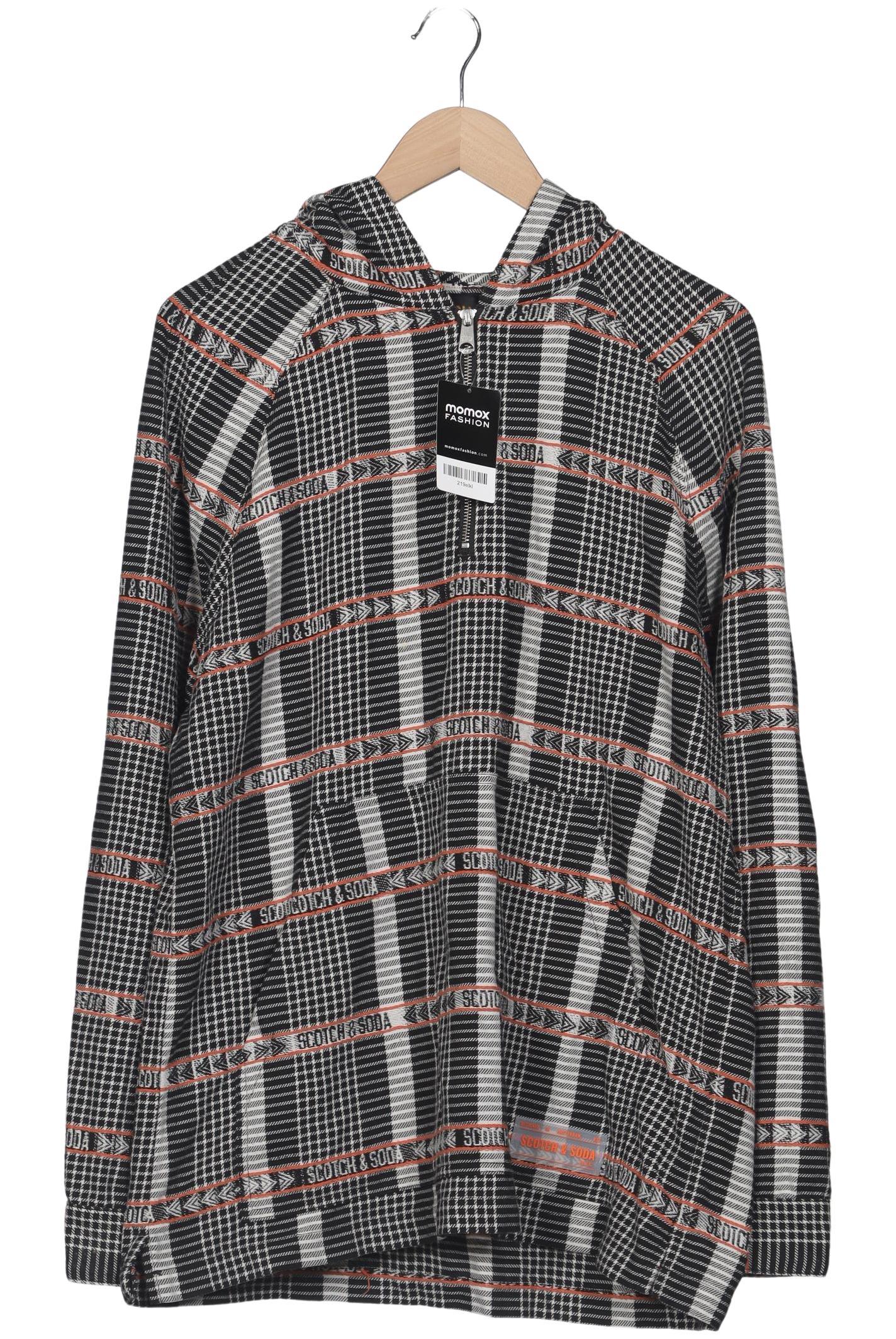 

Scotch & Soda Herren Kapuzenpullover, grau, Gr. 52