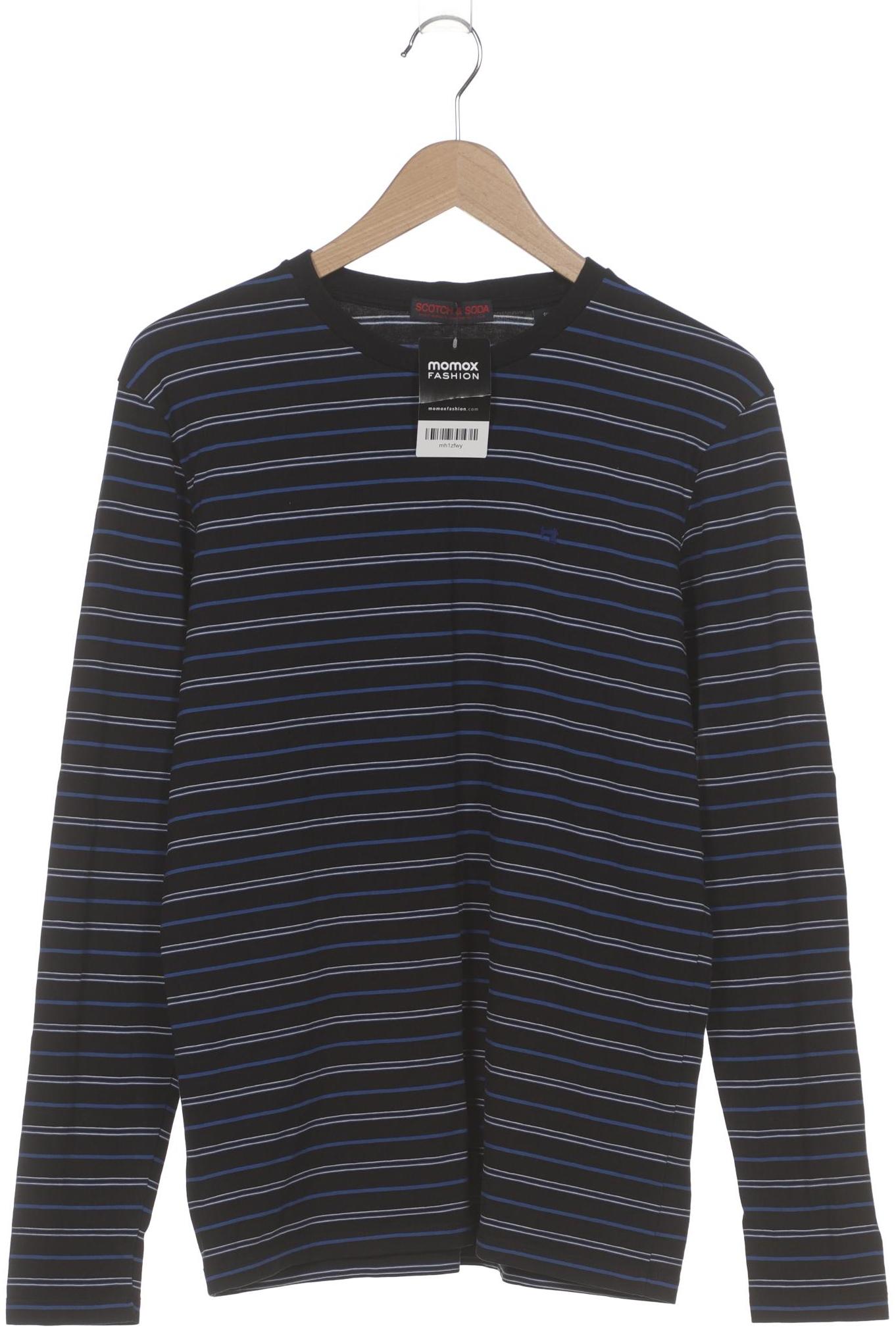 

Scotch & Soda Herren Langarmshirt, schwarz, Gr. 48