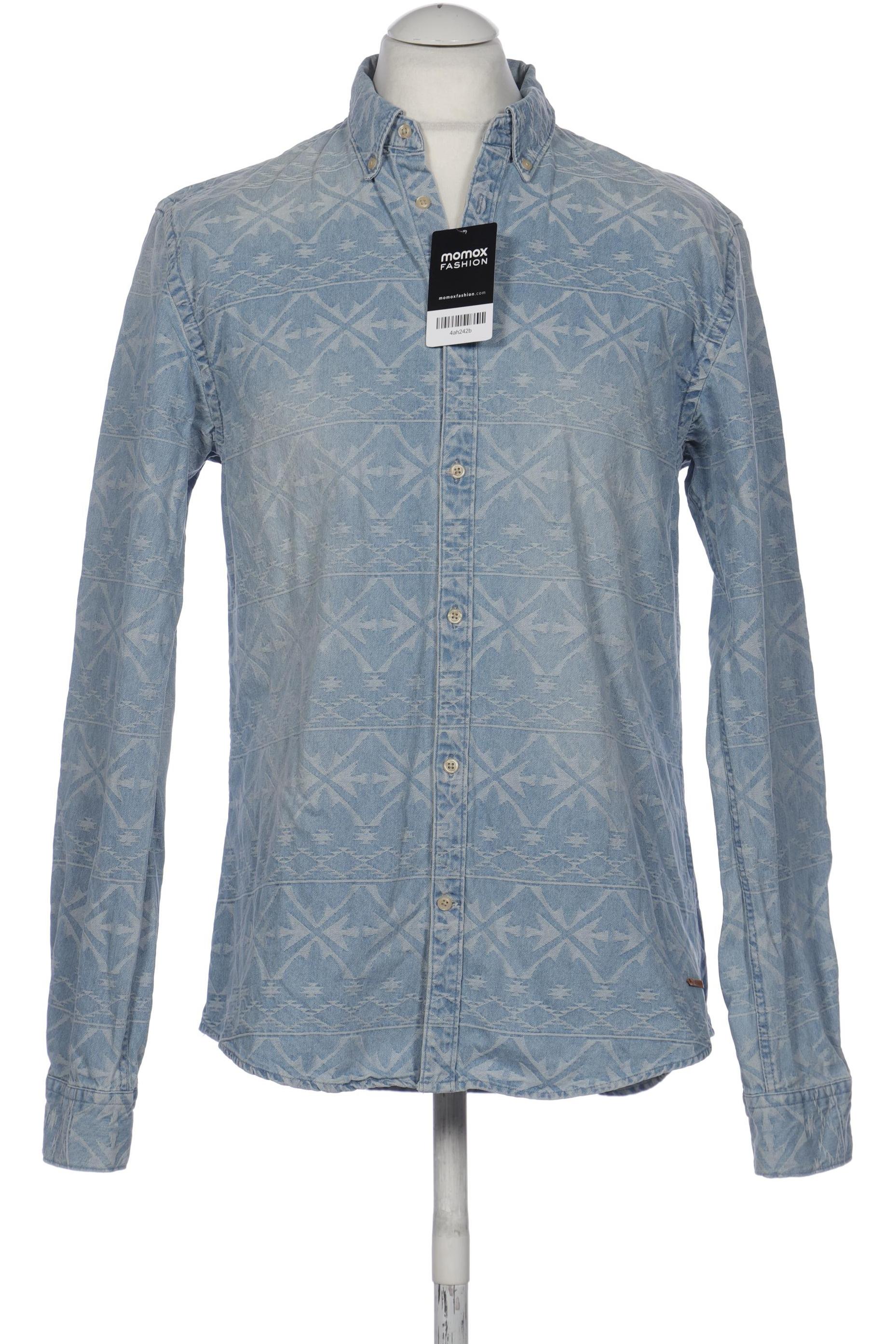 

Scotch & Soda Herren Hemd, blau, Gr. 52