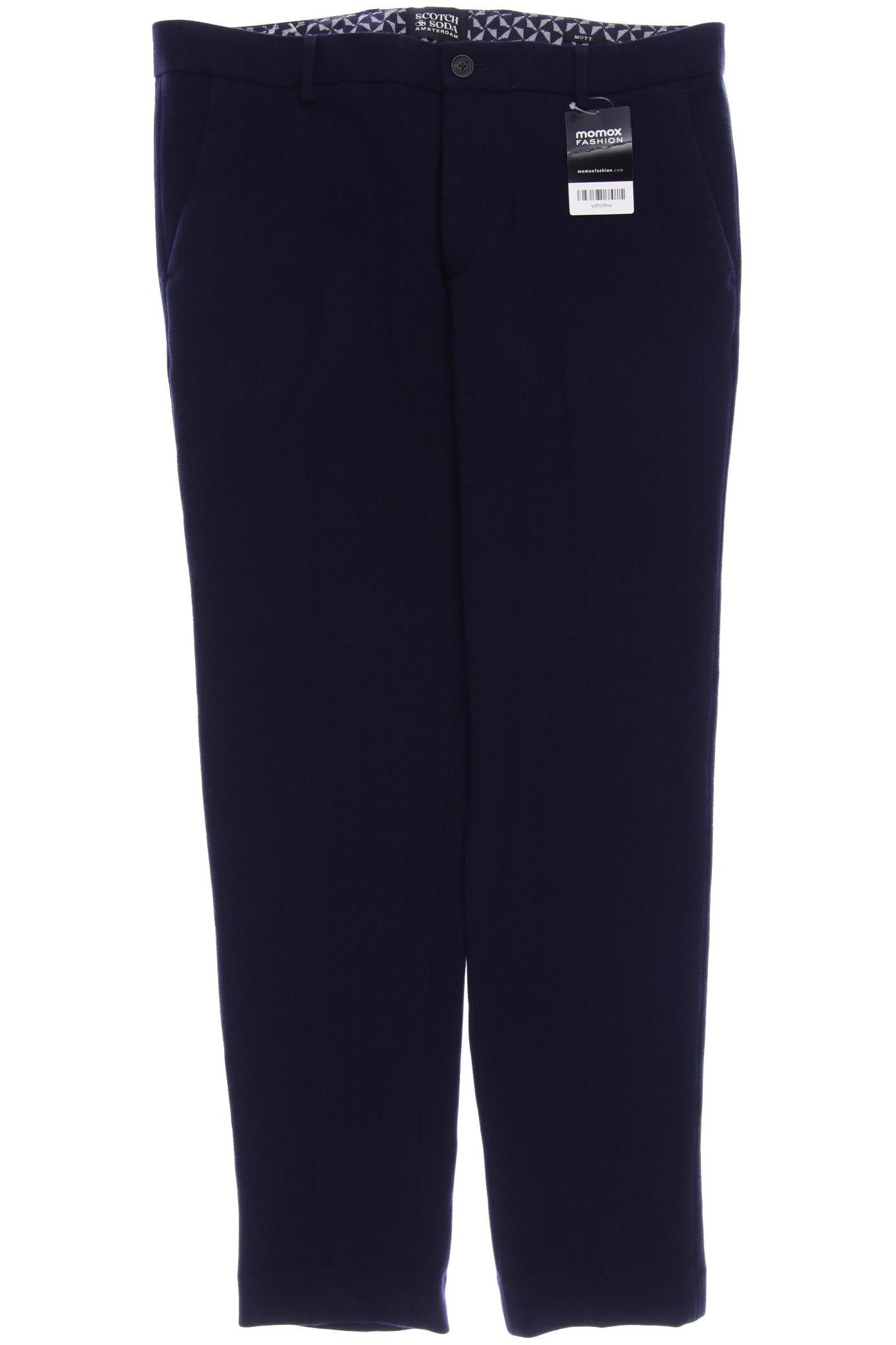 

Scotch & Soda Herren Stoffhose, marineblau