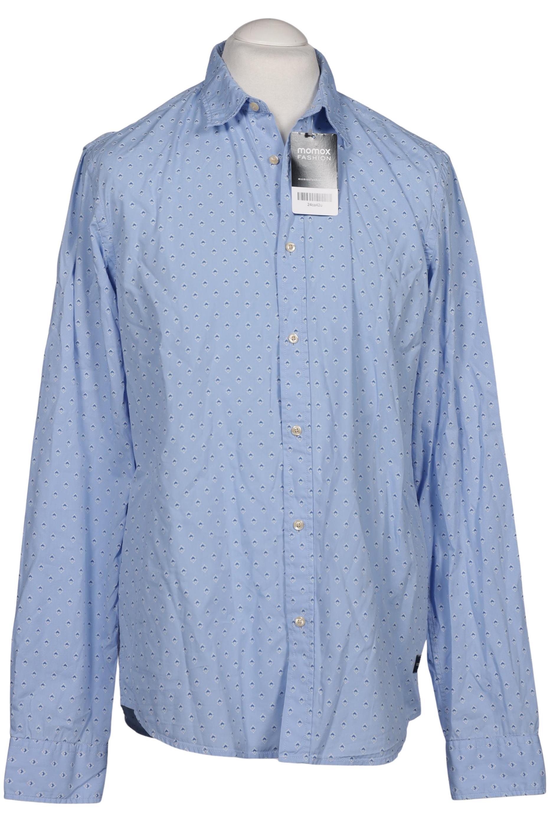 

Scotch & Soda Herren Hemd, blau, Gr. 52