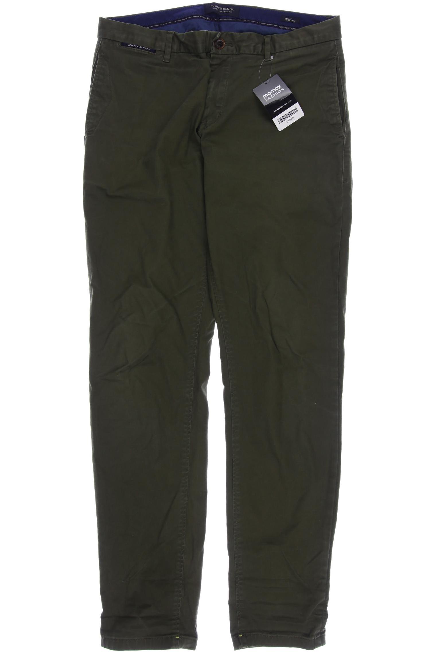 

Scotch & Soda Herren Stoffhose, grün, Gr. 30