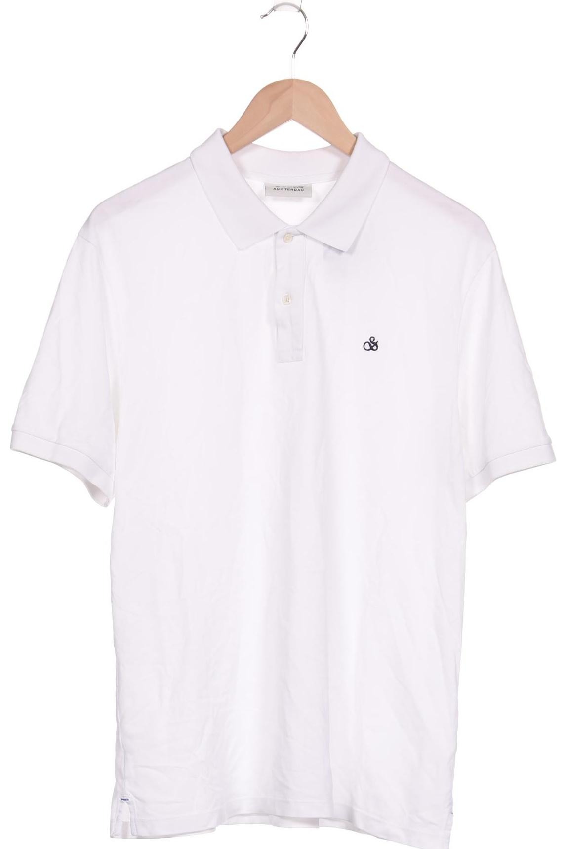 

Scotch & Soda Herren Poloshirt, weiß