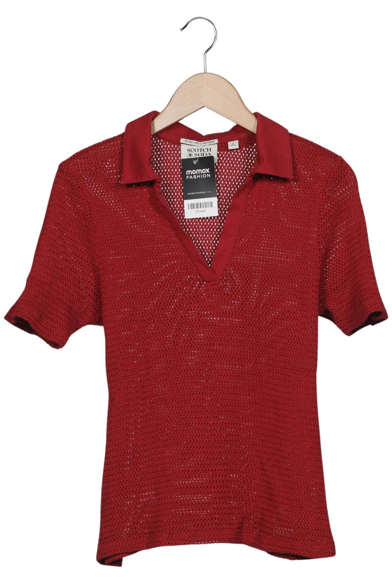 

Scotch & Soda Herren Poloshirt, rot, Gr. 48