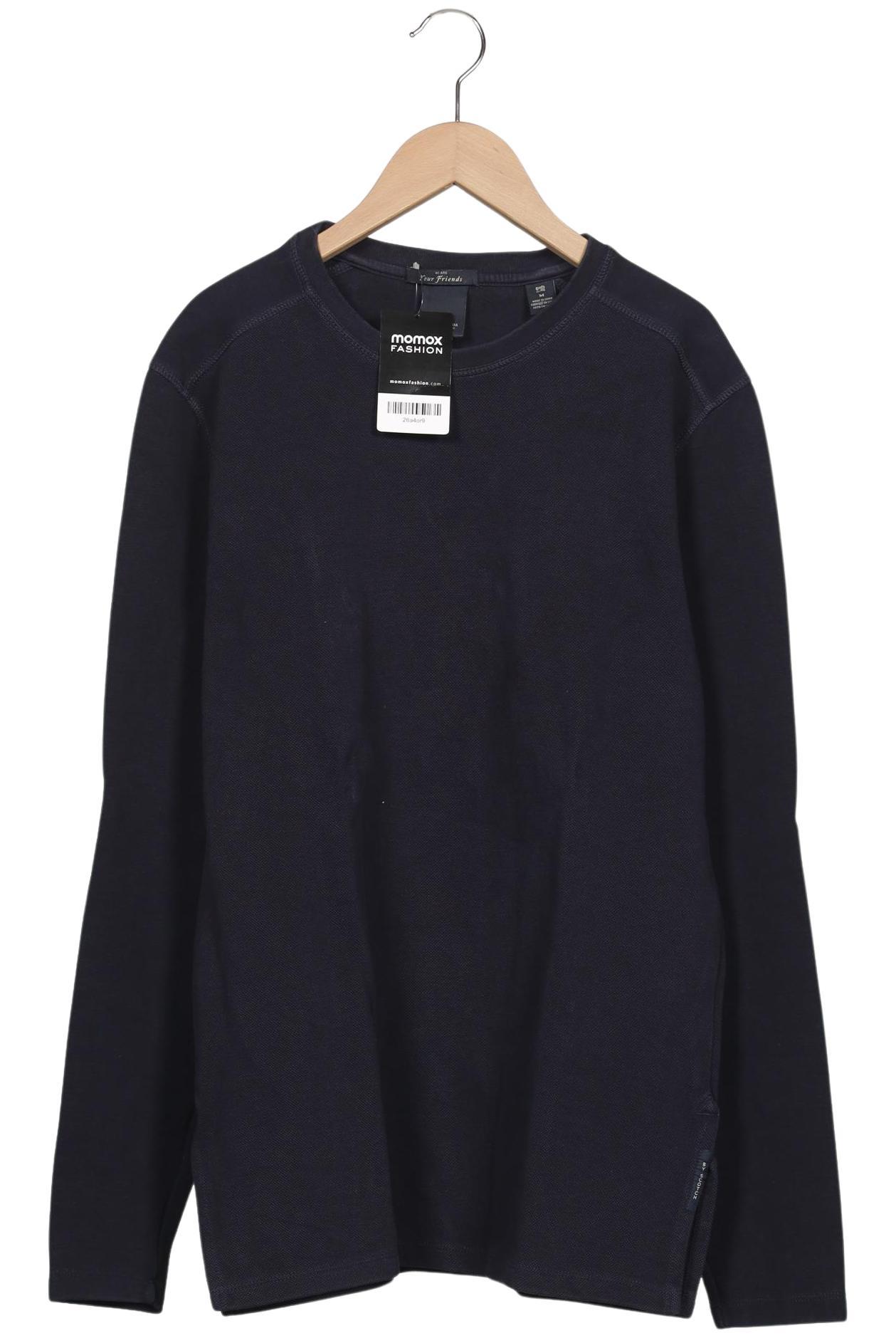 

Scotch & Soda Herren Langarmshirt, marineblau, Gr. 48