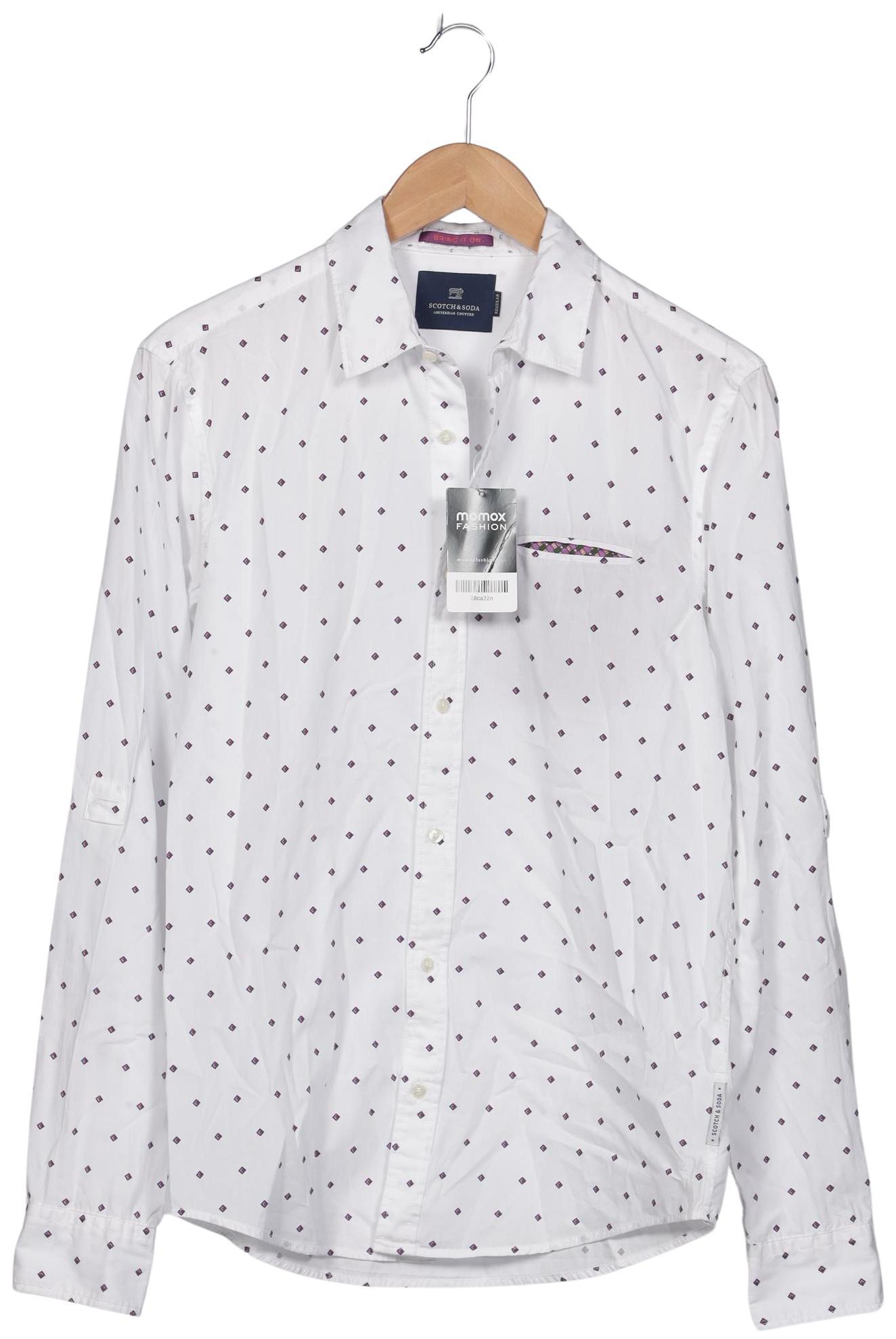 

Scotch & Soda Herren Hemd, weiß, Gr. 46