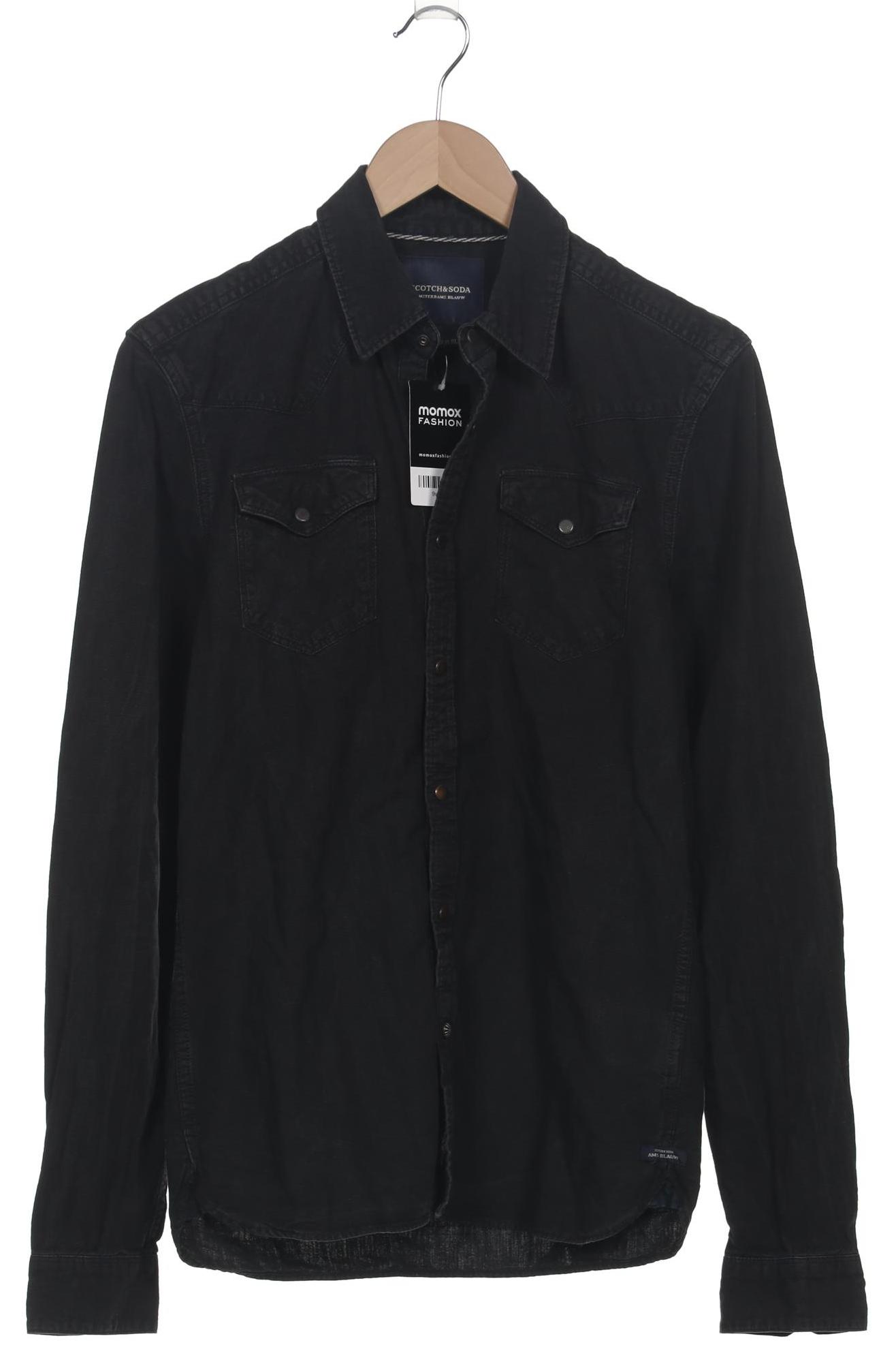 

Scotch & Soda Herren Hemd, schwarz, Gr. 46