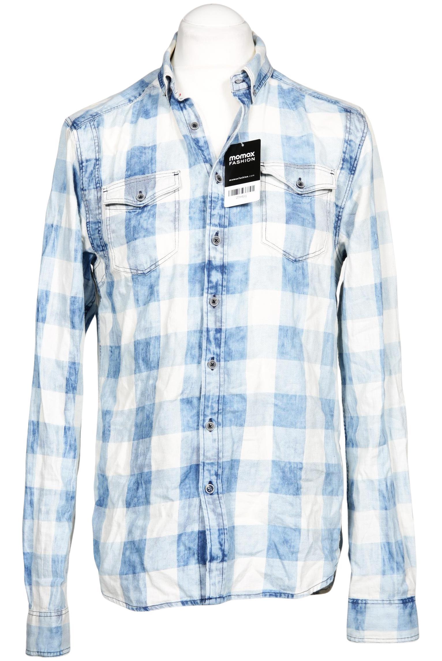 

Scotch & Soda Herren Hemd, blau, Gr. 52