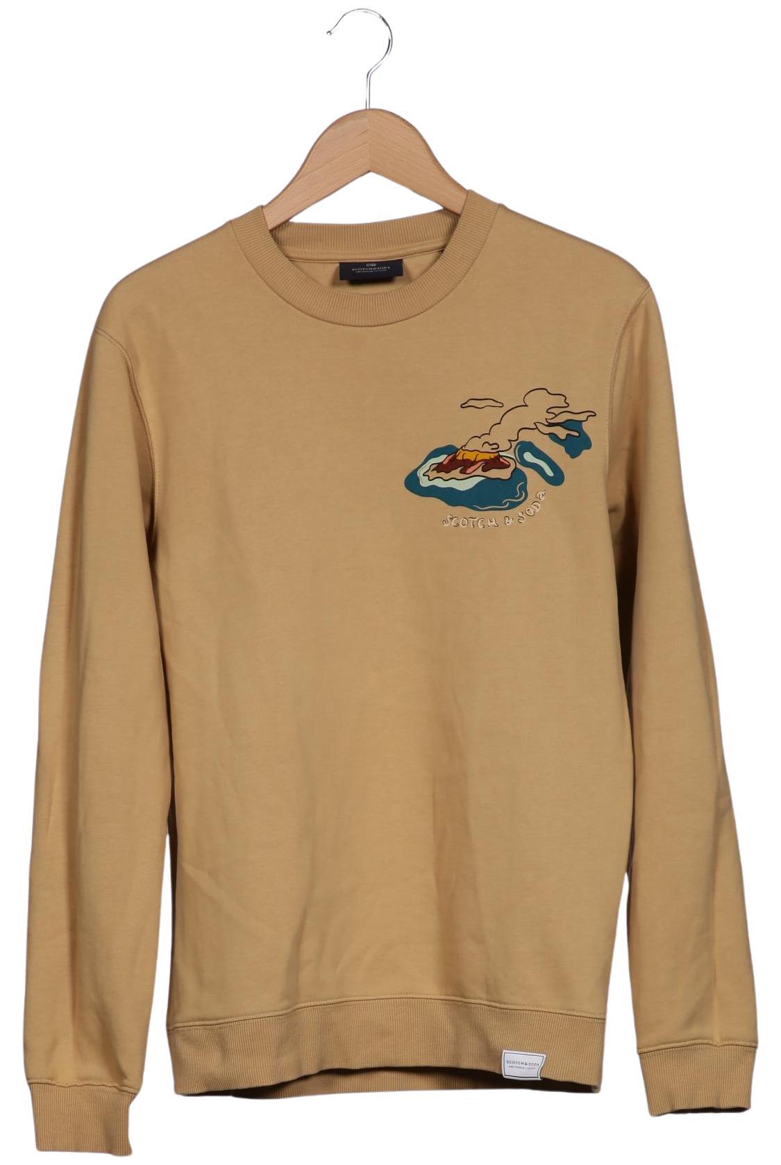 

Scotch & Soda Herren Sweatshirt, beige, Gr. 48