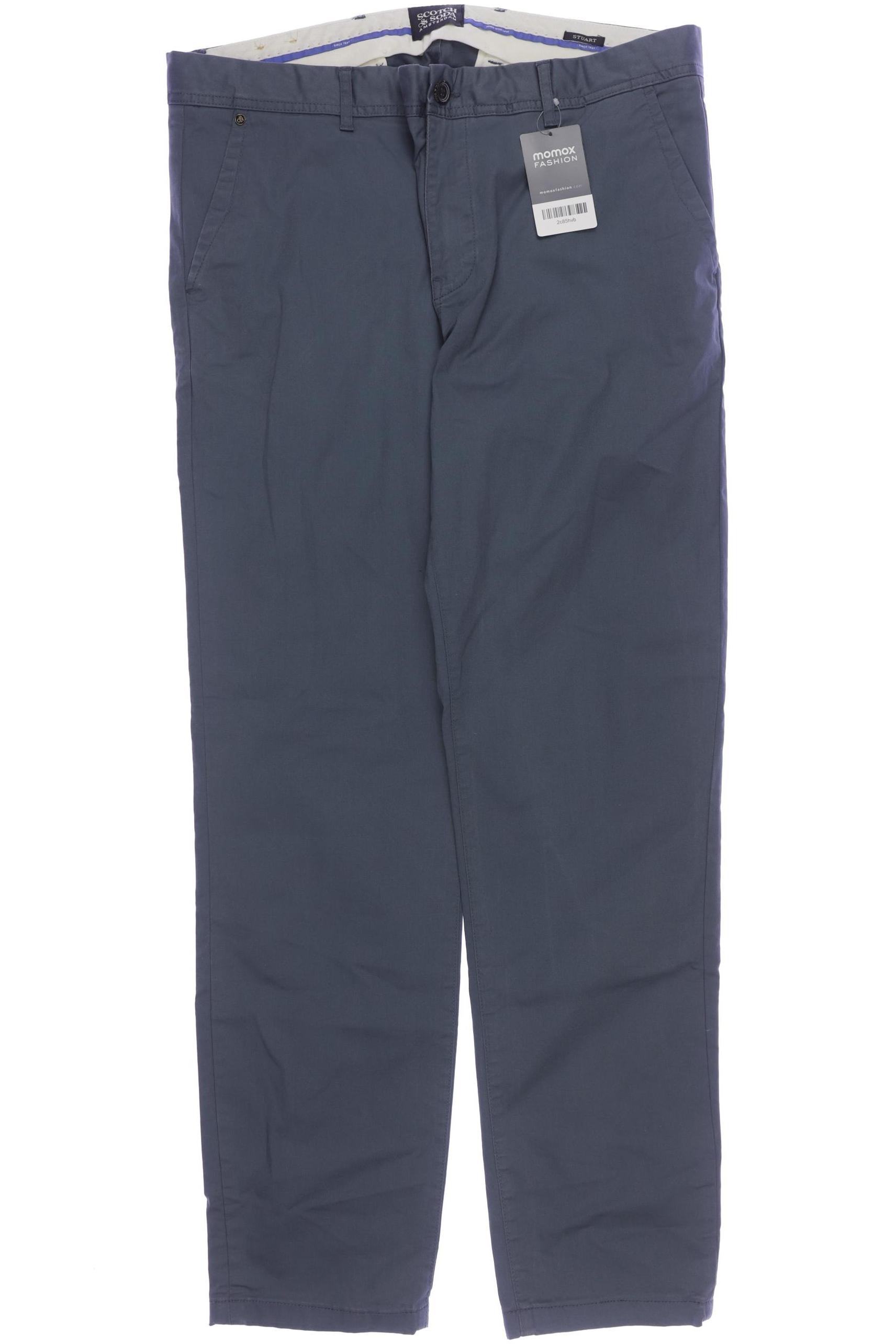 

Scotch & Soda Herren Stoffhose, türkis, Gr. 34