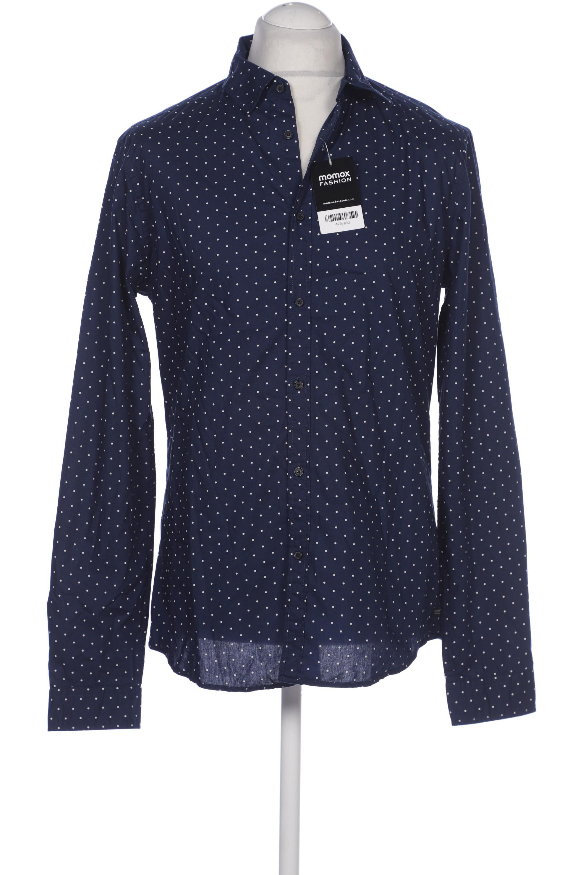 

Scotch & Soda Herren Hemd, marineblau, Gr. 52