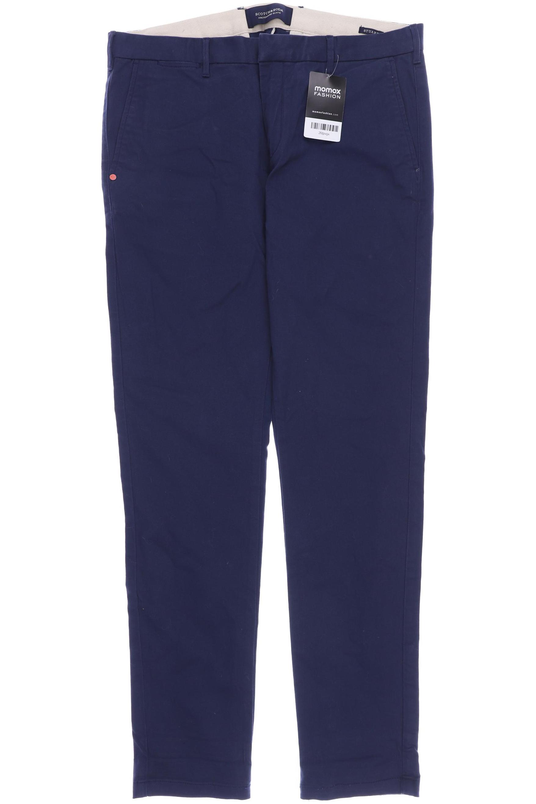 

Scotch & Soda Herren Stoffhose, marineblau