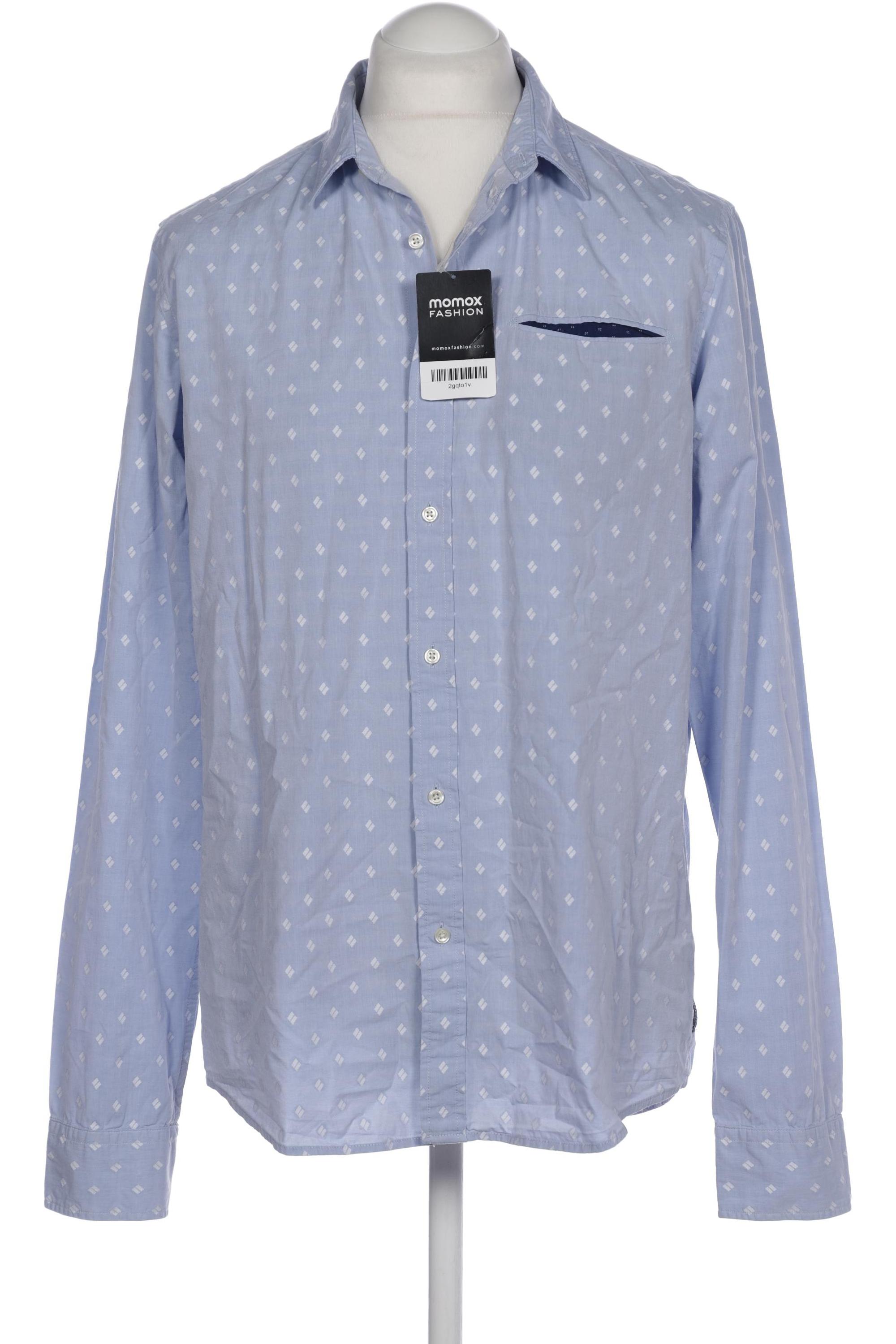 

Scotch & Soda Herren Hemd, hellblau, Gr. 52