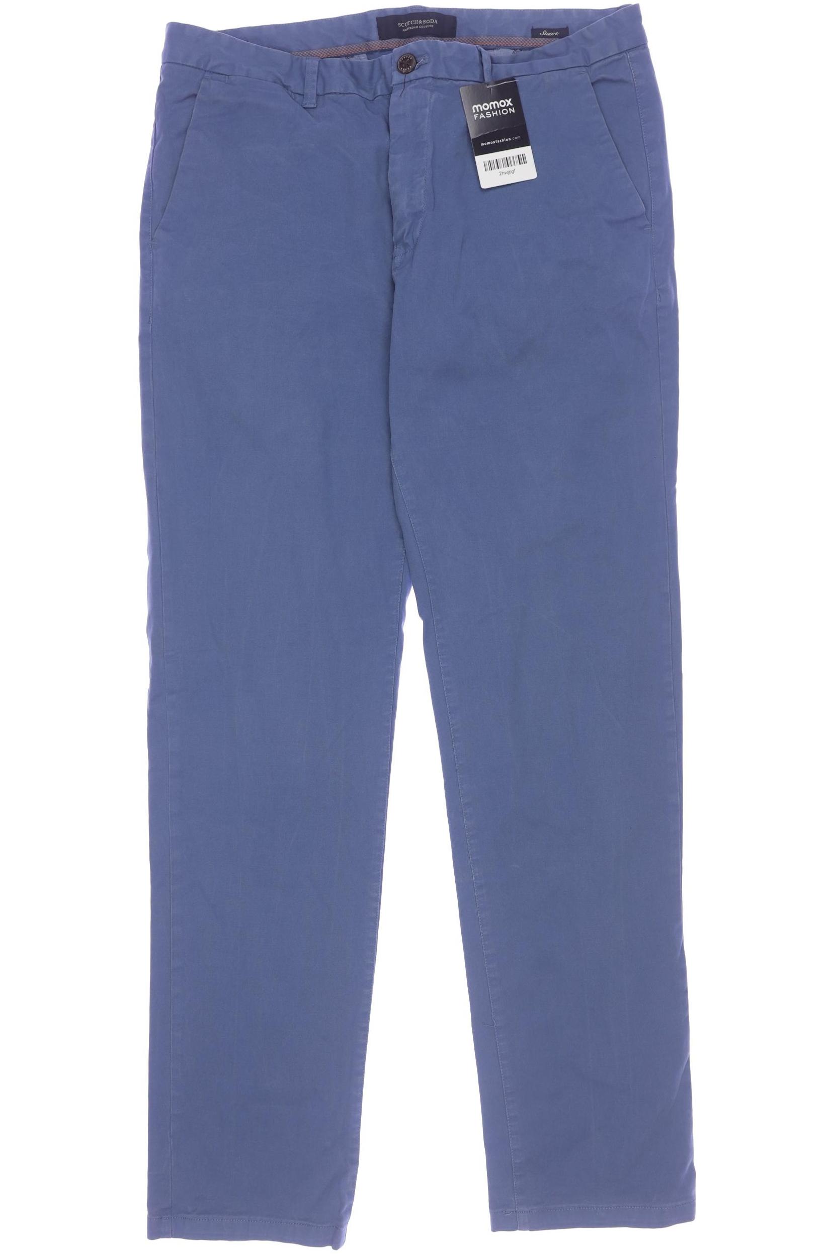 

Scotch & Soda Herren Stoffhose, blau, Gr. 32