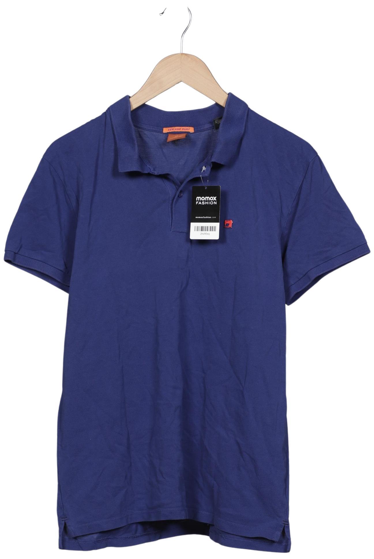 

Scotch & Soda Herren Poloshirt, blau, Gr. 54