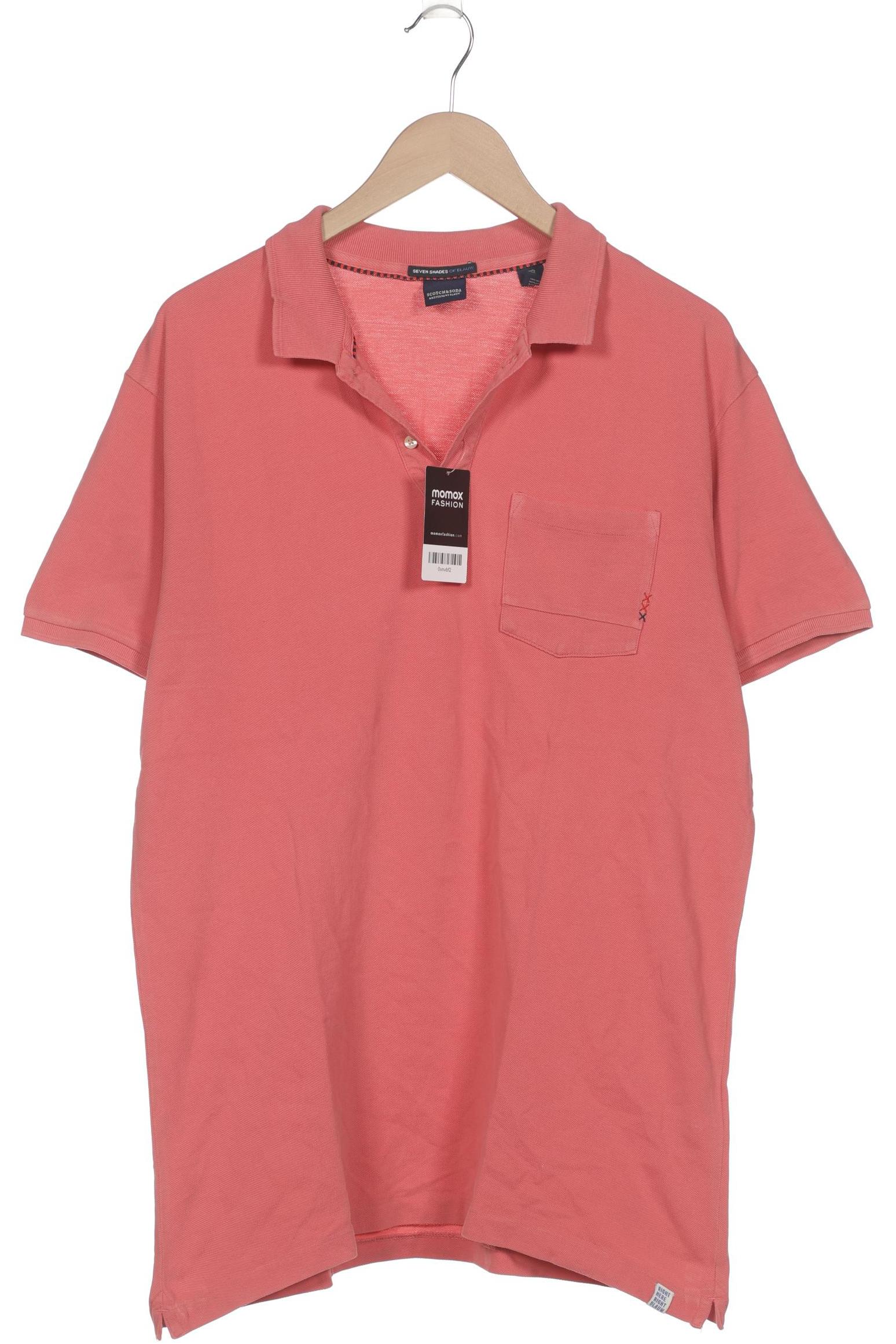

Scotch & Soda Herren Poloshirt, pink, Gr. 54