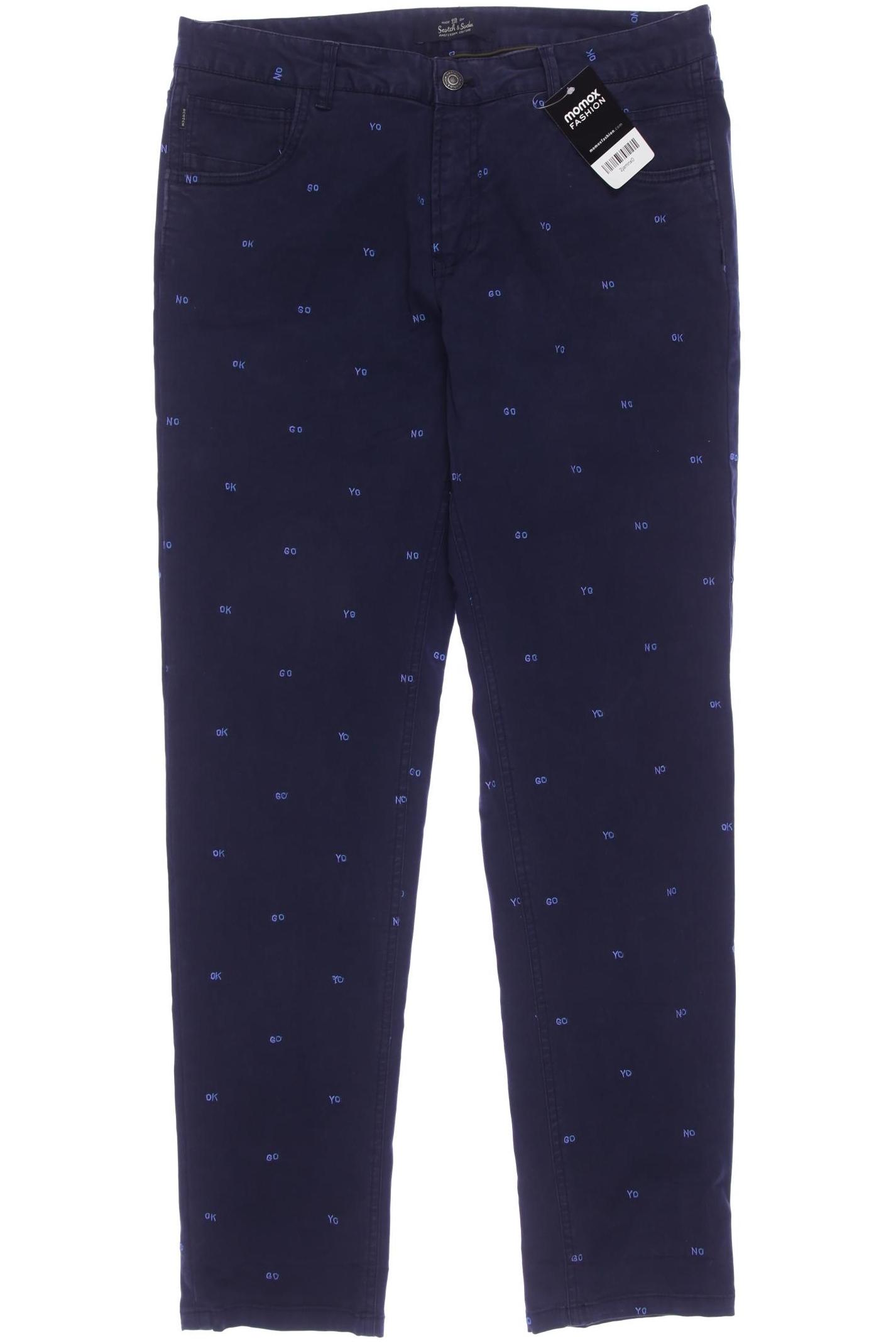 

Scotch & Soda Herren Stoffhose, marineblau, Gr. 30