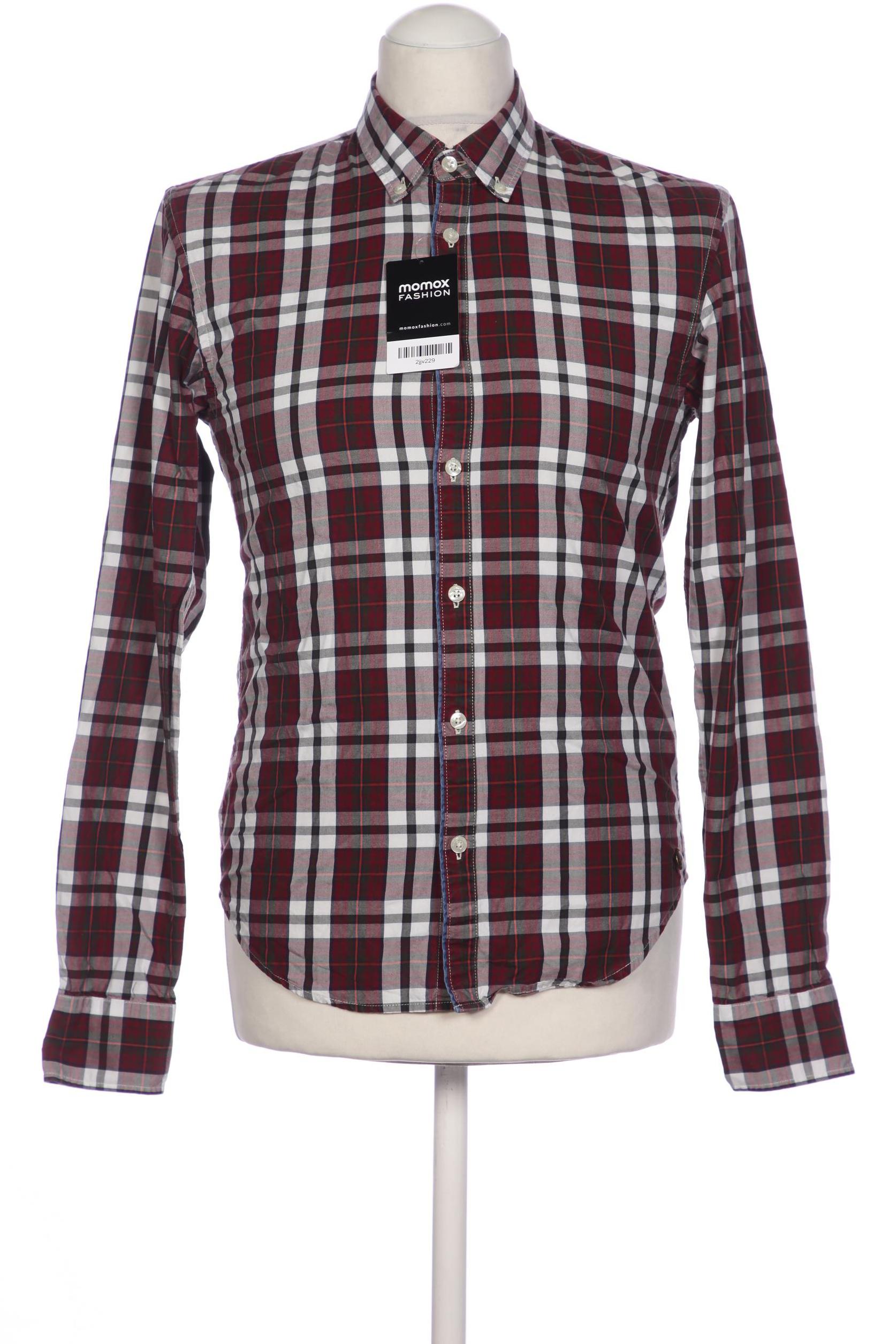 

Scotch & Soda Herren Hemd, bordeaux, Gr. 46