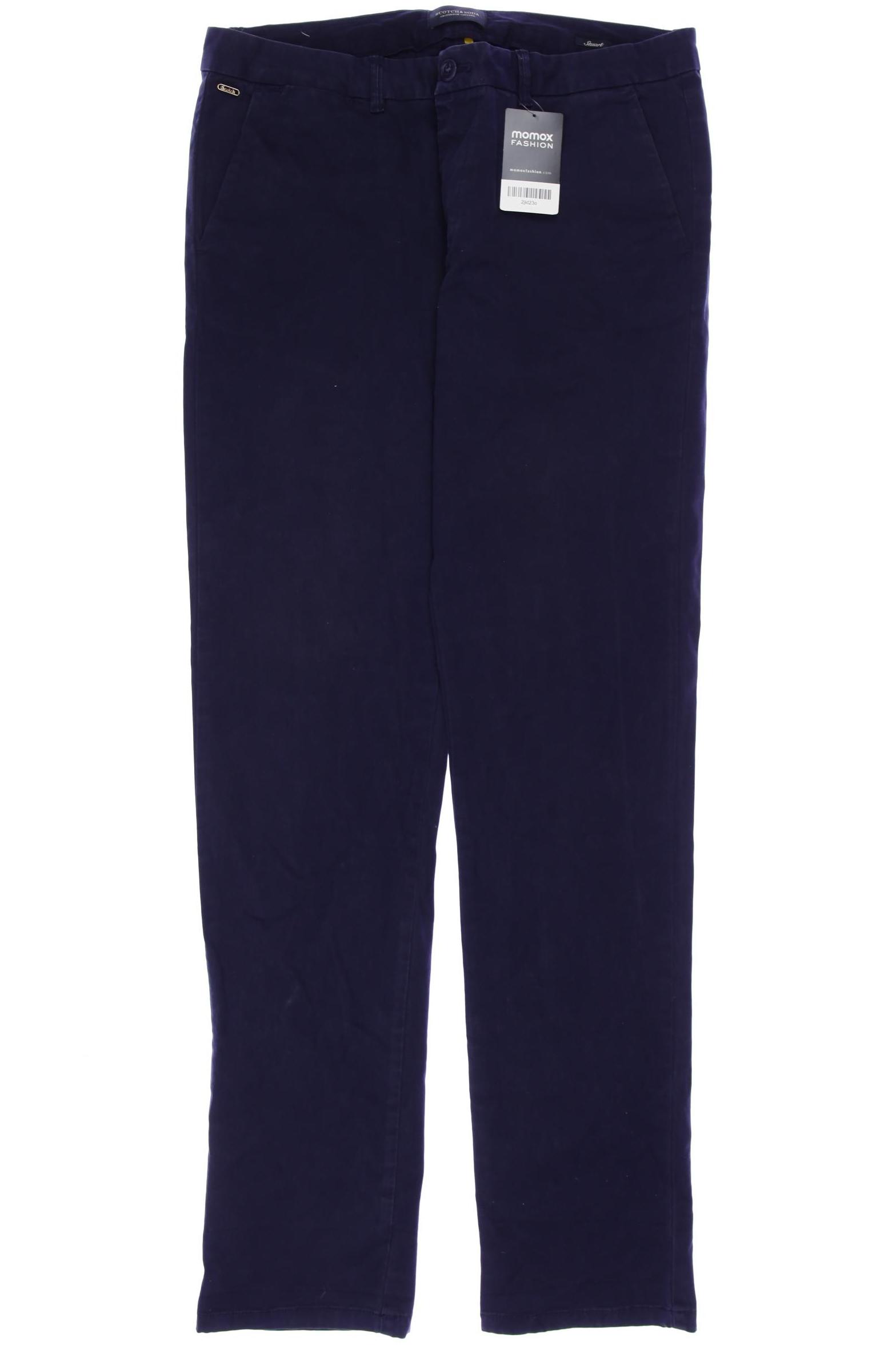

Scotch & Soda Herren Stoffhose, marineblau, Gr. 33
